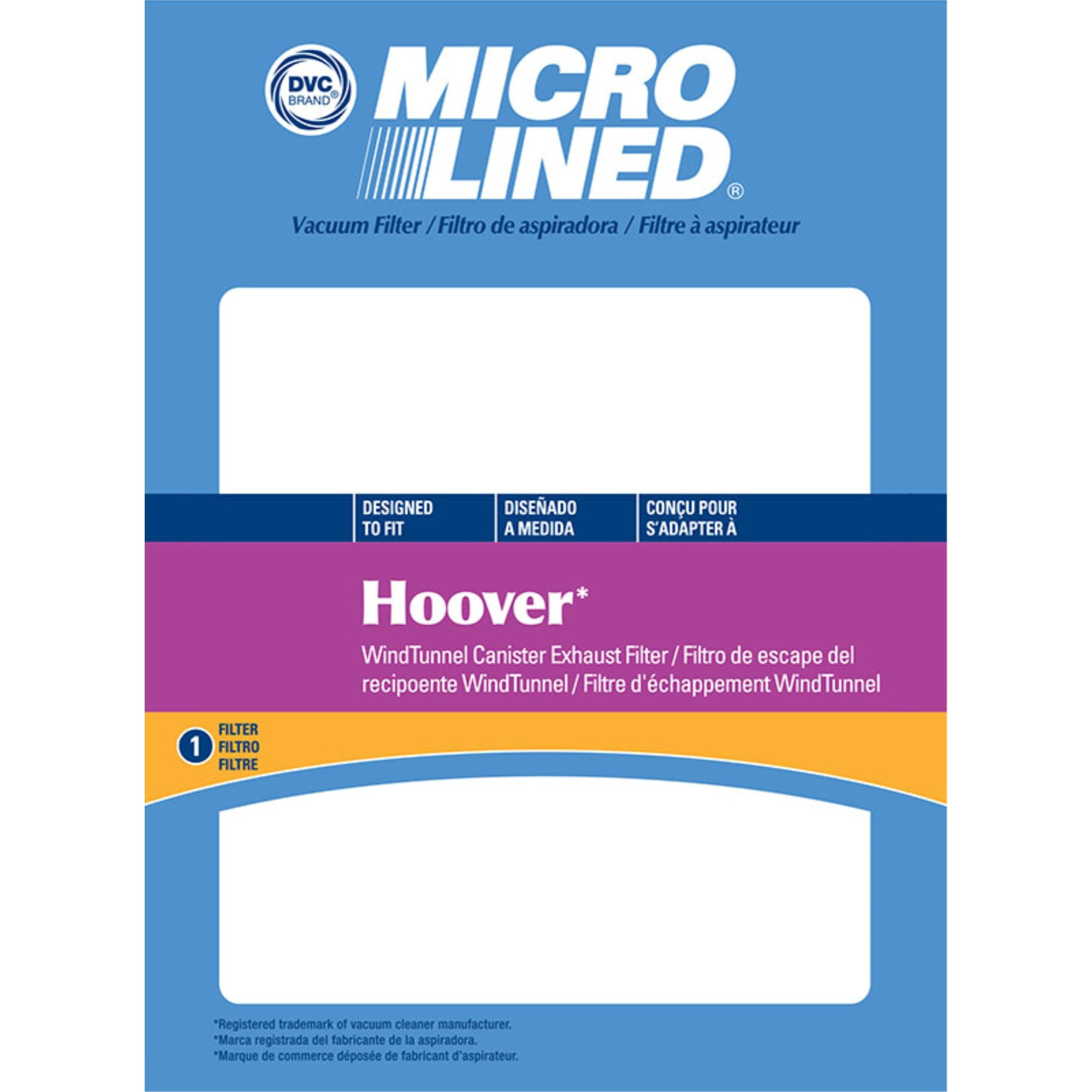 Filter, DVC Hoover WindTunnel Can Exhaust 1Pk