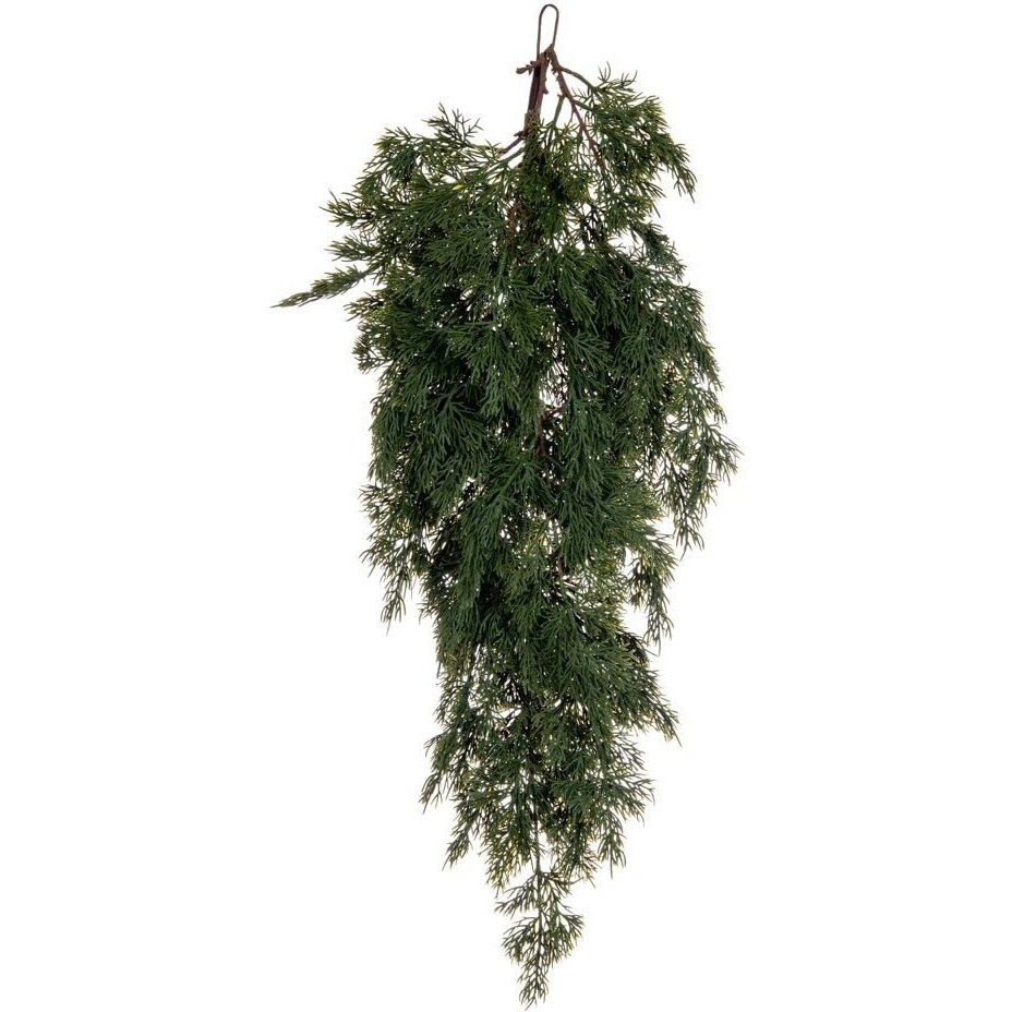 Vickerman 29" Artificial Green Cypress Teardrop.