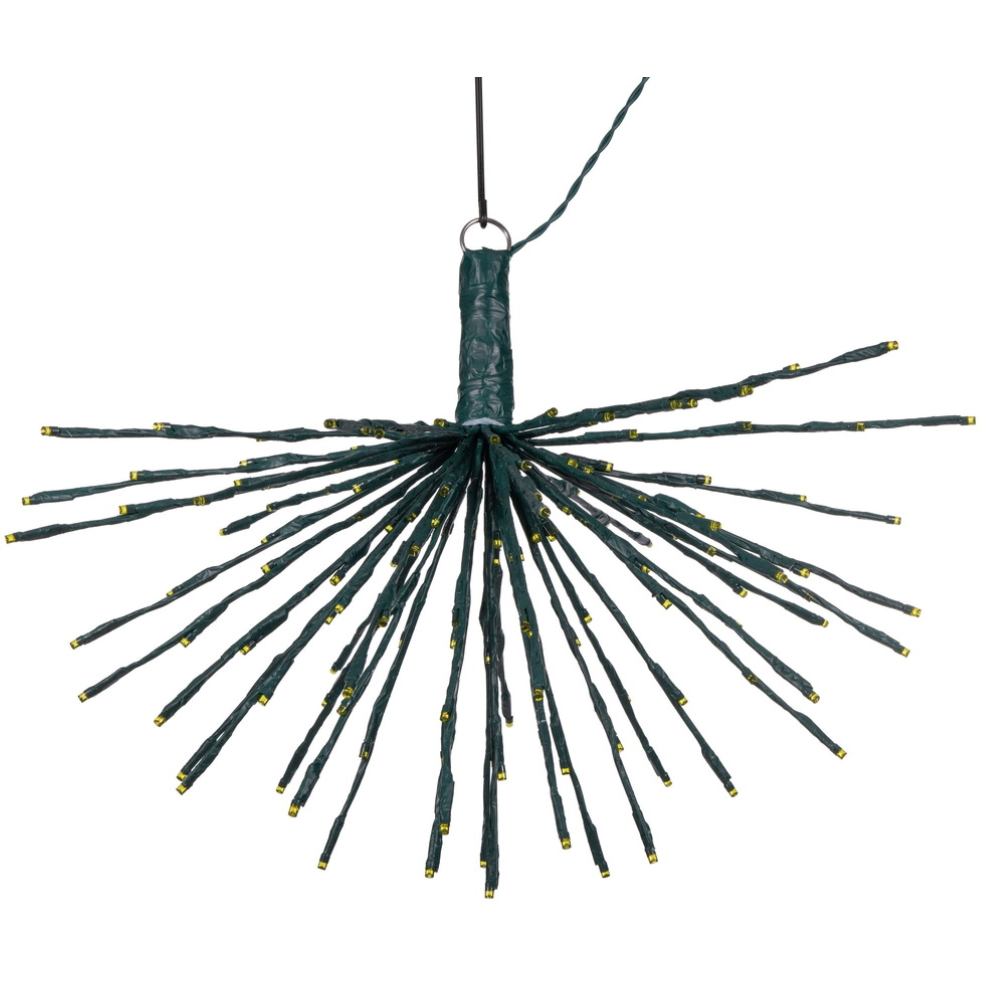 Vickerman 160Lt x 24" Green Starburst Yellow 5mm LED Lights.