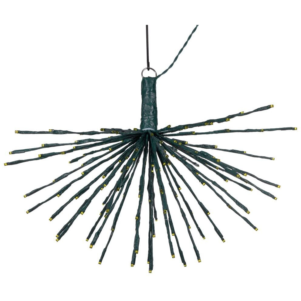 Vickerman 160Lt x 24" Green Starburst Yellow 5mm LED Lights.