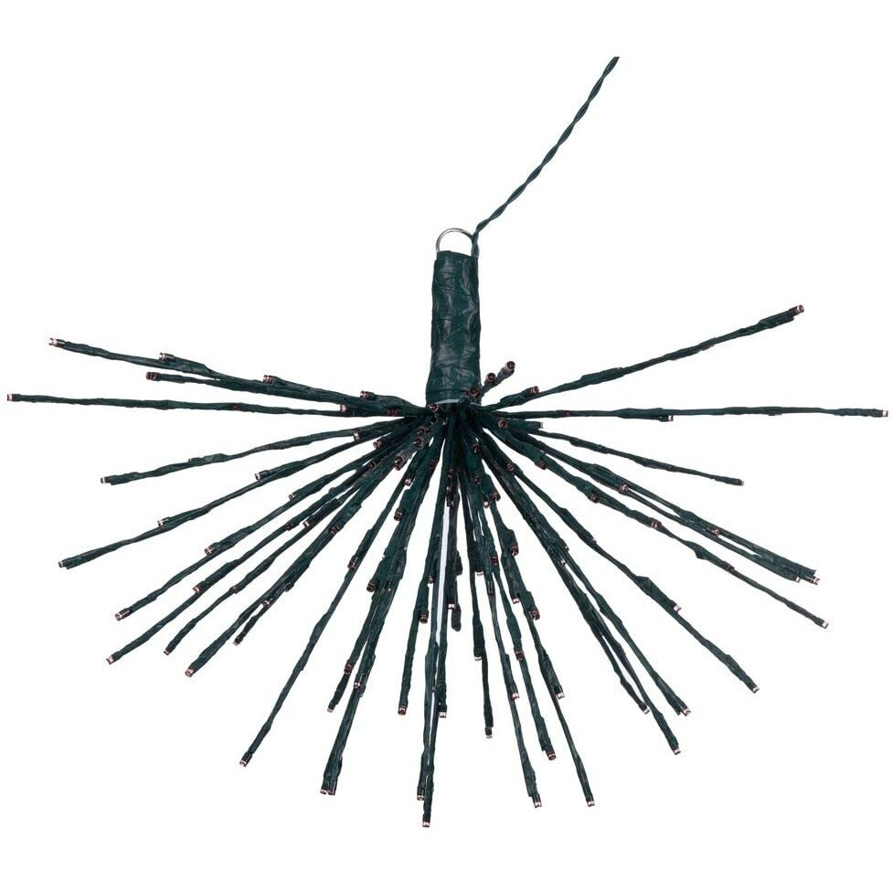 Vickerman 160Lt x 24" Green Starburst Pink 5mm LED Lights.