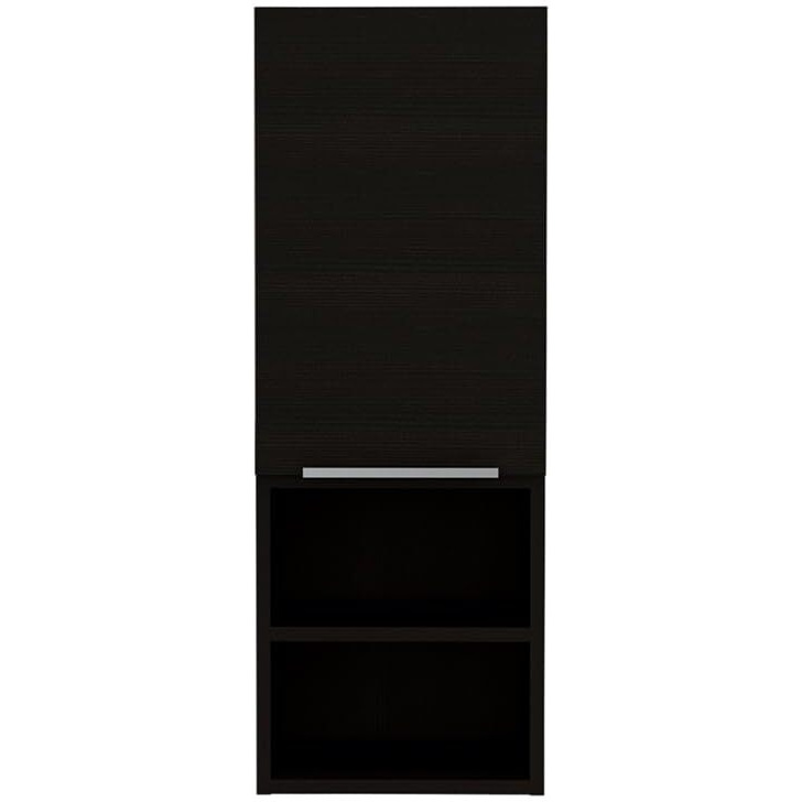 Glover 2 Piece Bathroom Set, Black