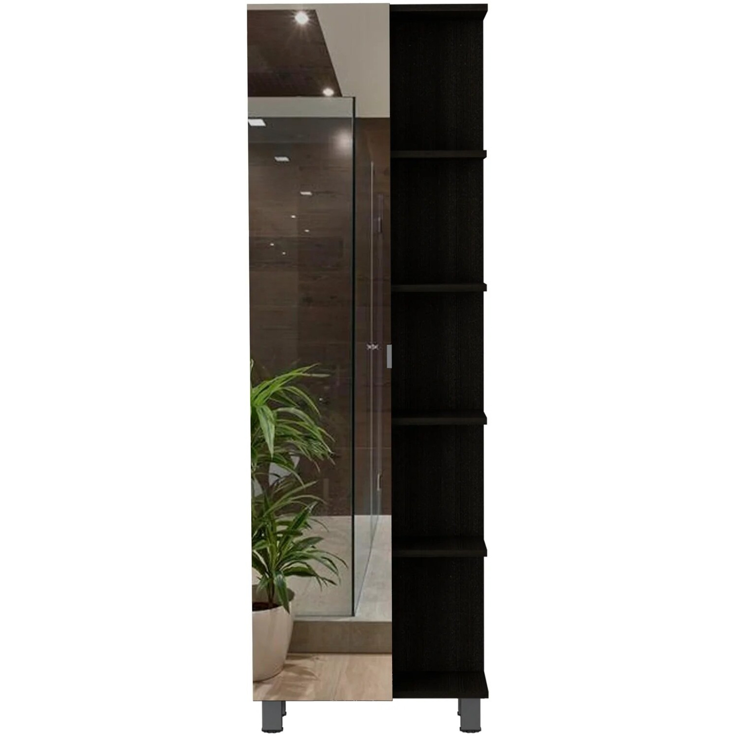 Nashua 2 Piece Bathroom Set, Black