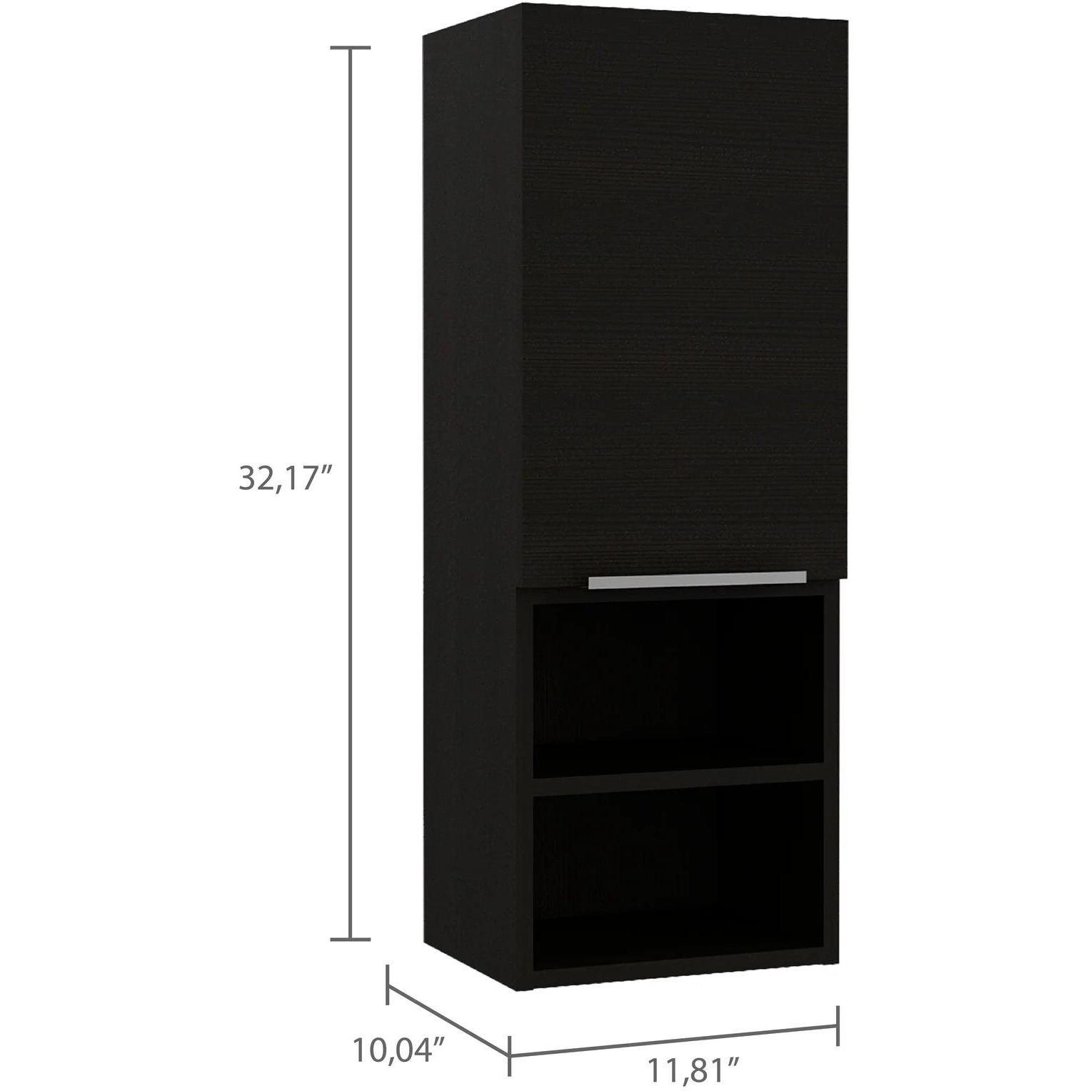 Nashua 2 Piece Bathroom Set, Black