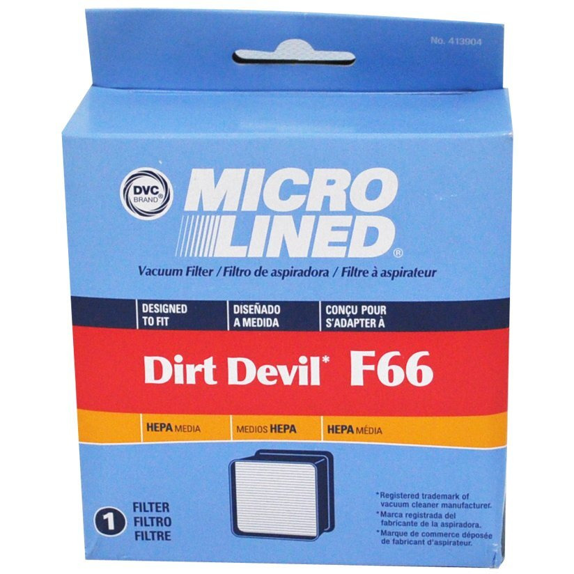 Filter, DVC Royal/Dirt Devil F66 HEPA 1Pk