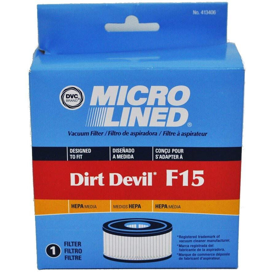 Filter, DVC Royal/Dirt Devil F15 HEPA 1Pk