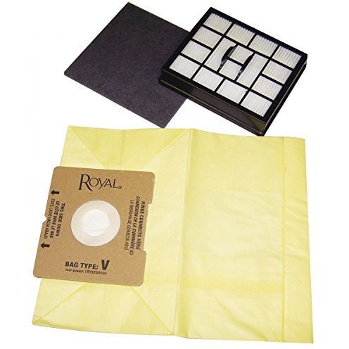 Paper Bag, Type V SR30015 1 Inlet/1 Exh Filtr 7 Pk