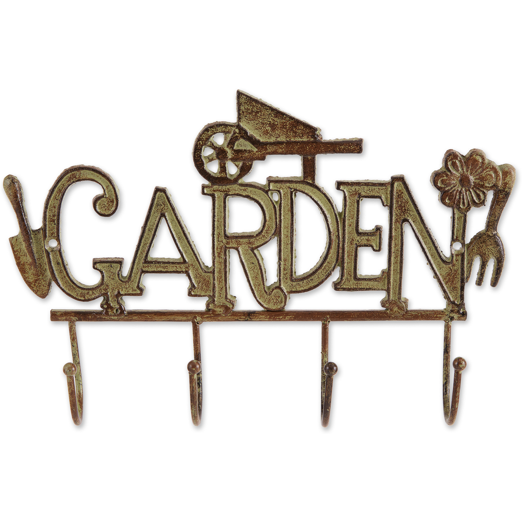 GARDEN CAST IRON WALL HOOK