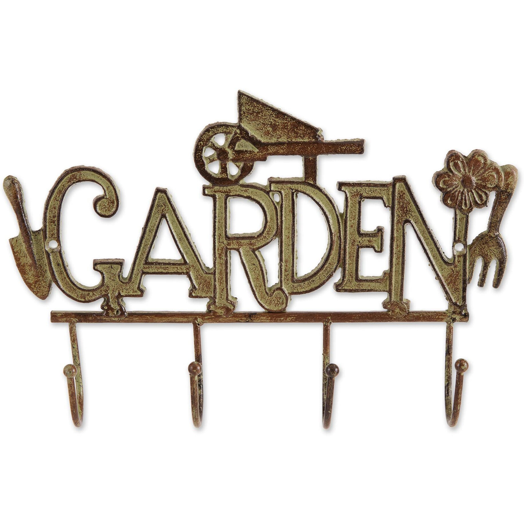 GARDEN CAST IRON WALL HOOK