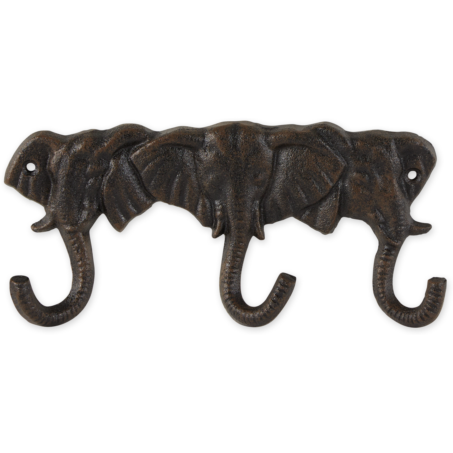 TRIPLE ELEPHANT WALL HOOK