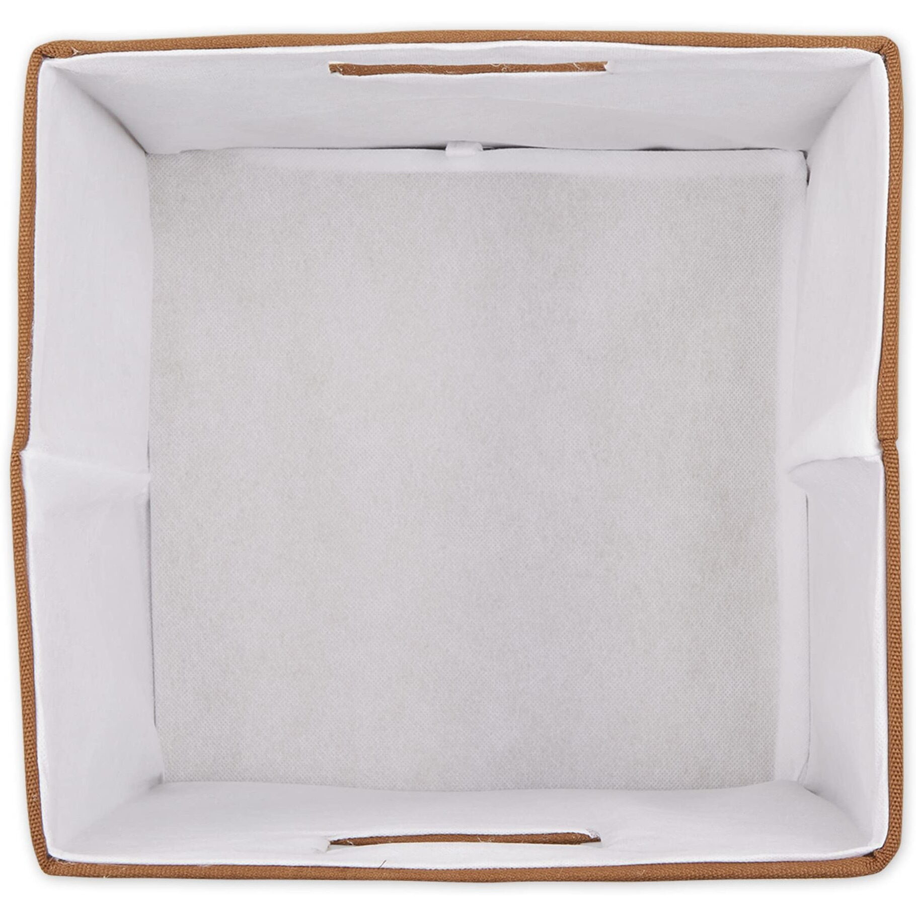 POLYESTER CUBE SOLID CINNAMON SQUARE 13x13x13