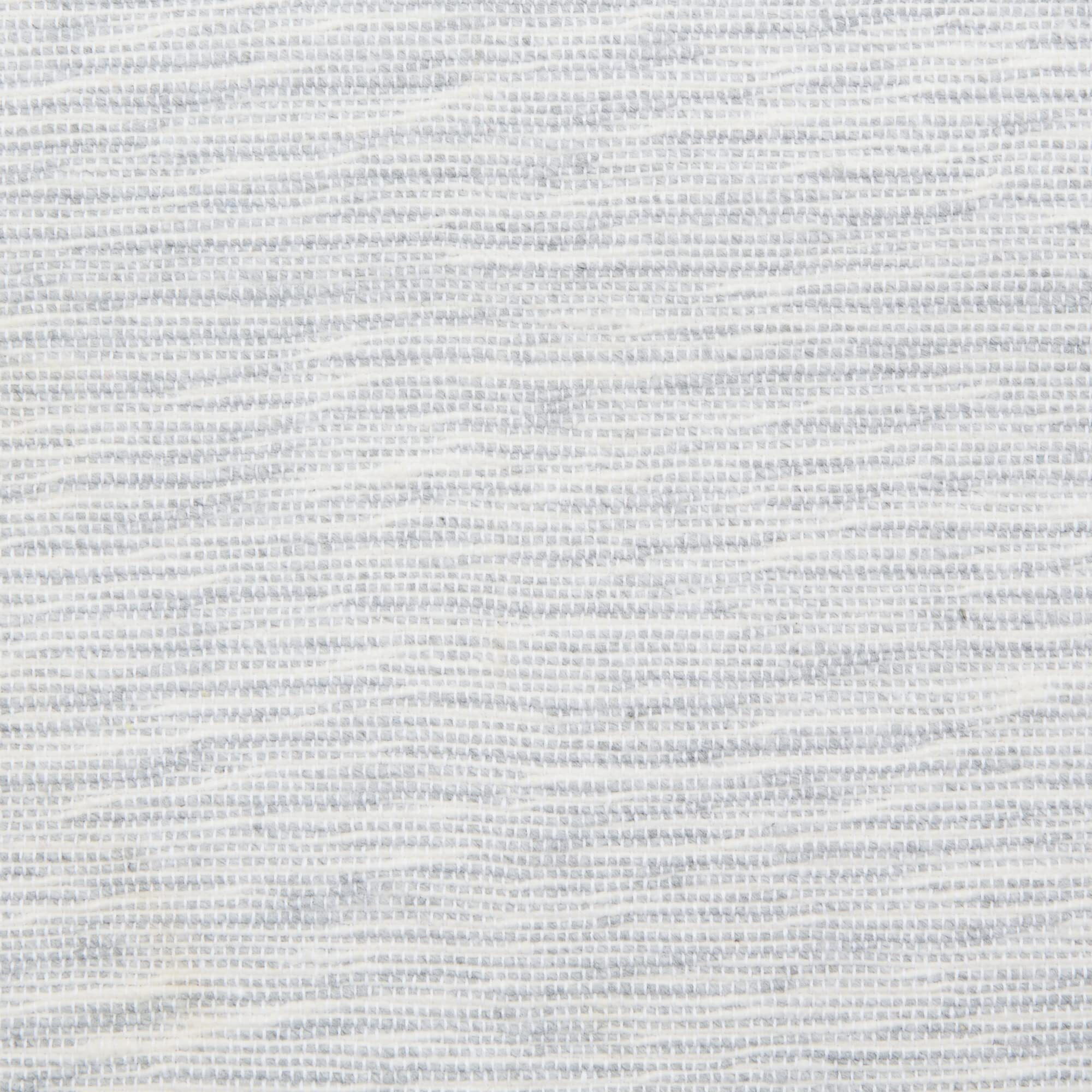 LIGHT GRAY AND OFF-WHITE TONAL RECYCLED COTTON SLUBBY RIB PLACEMAT SET/6