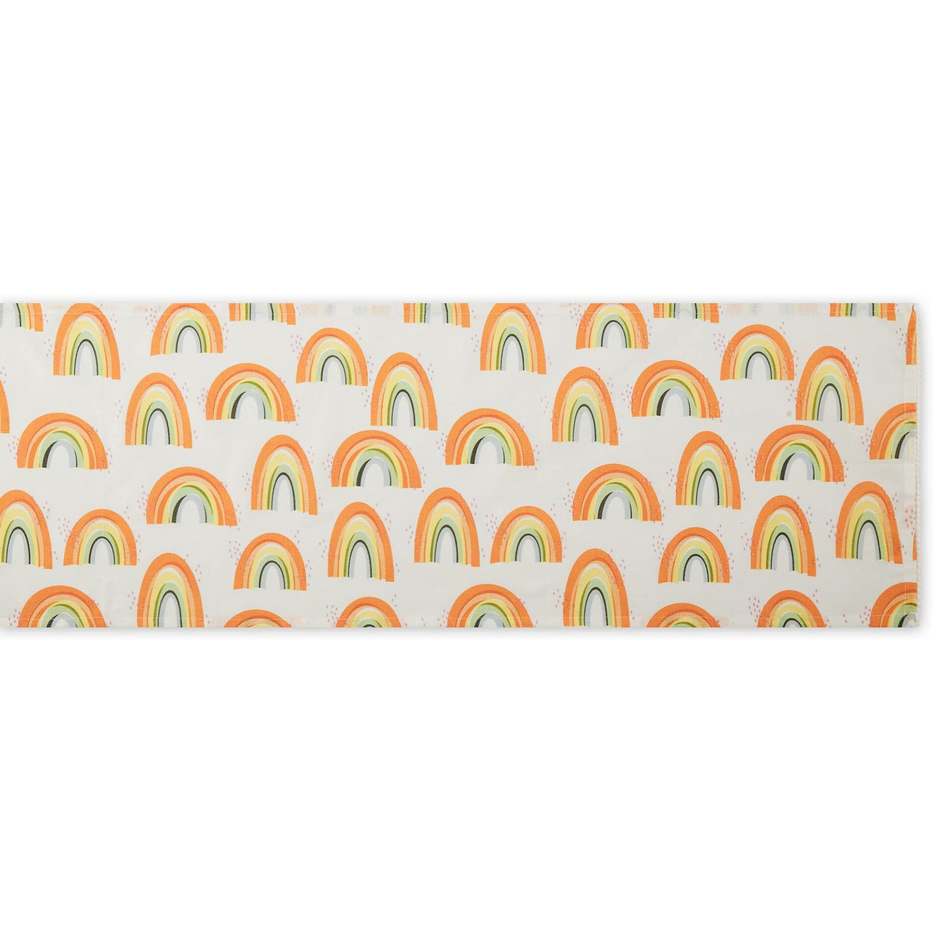RAINBOW PRINT TABLE RUNNER 14x108
