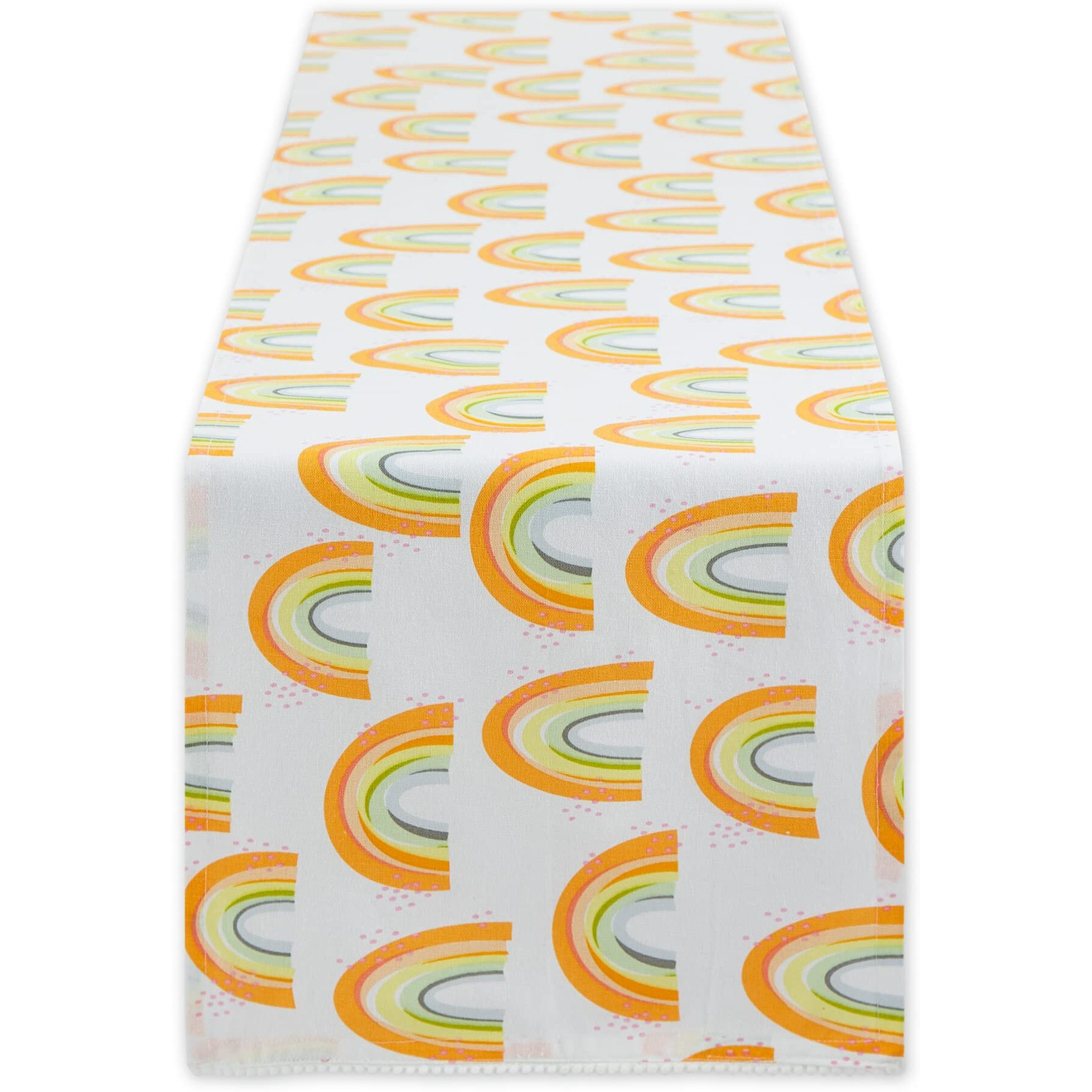 RAINBOW PRINT TABLE RUNNER 14x108