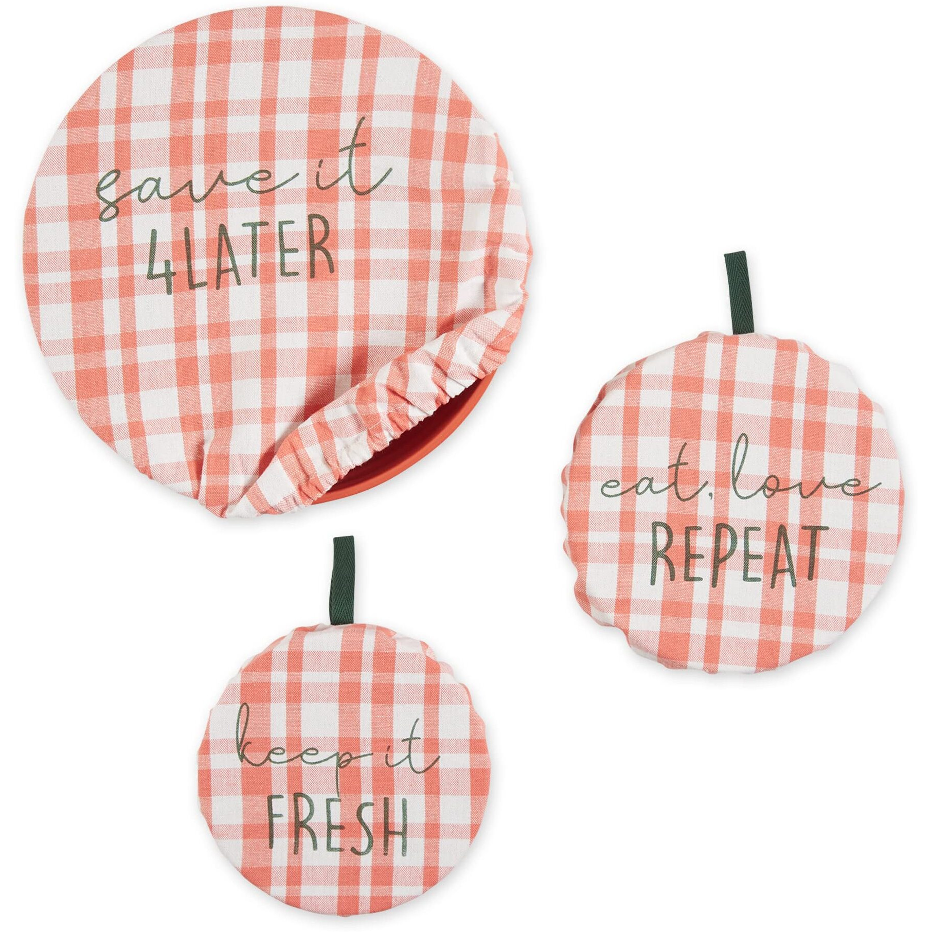 CORAL KEEP IT FRESH REUSABLE DISH COVER SET/3