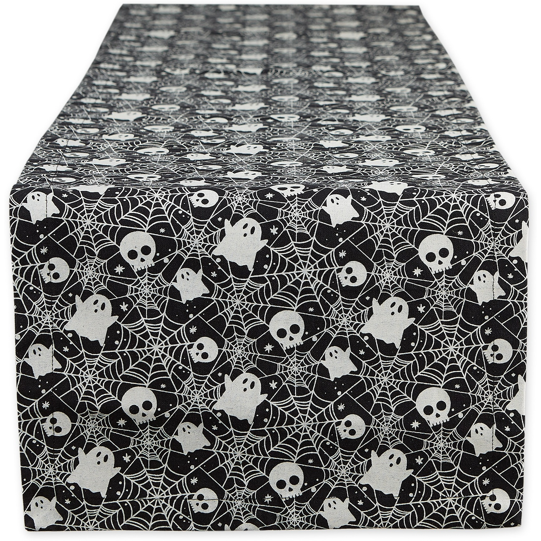 HAUNTED OBJECTS PRINTED TABLE RUNNER 14x72