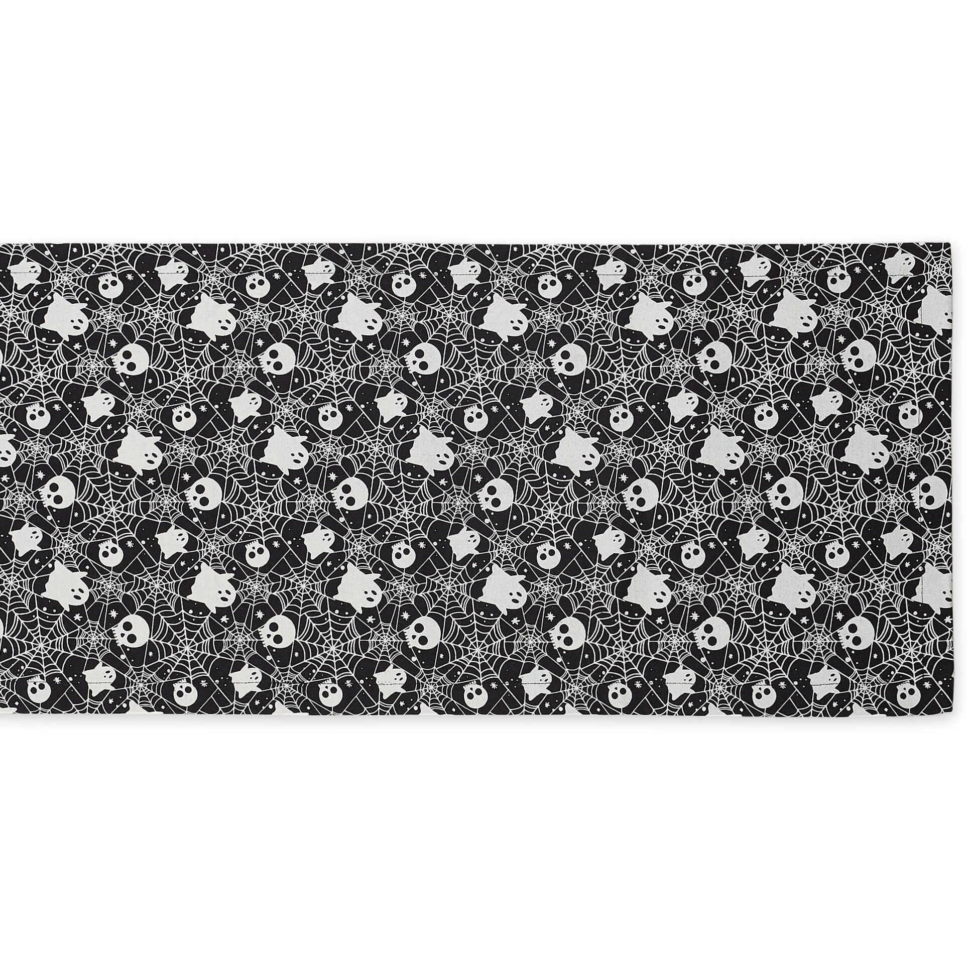HAUNTED OBJECTS PRINTED TABLE RUNNER 14x72