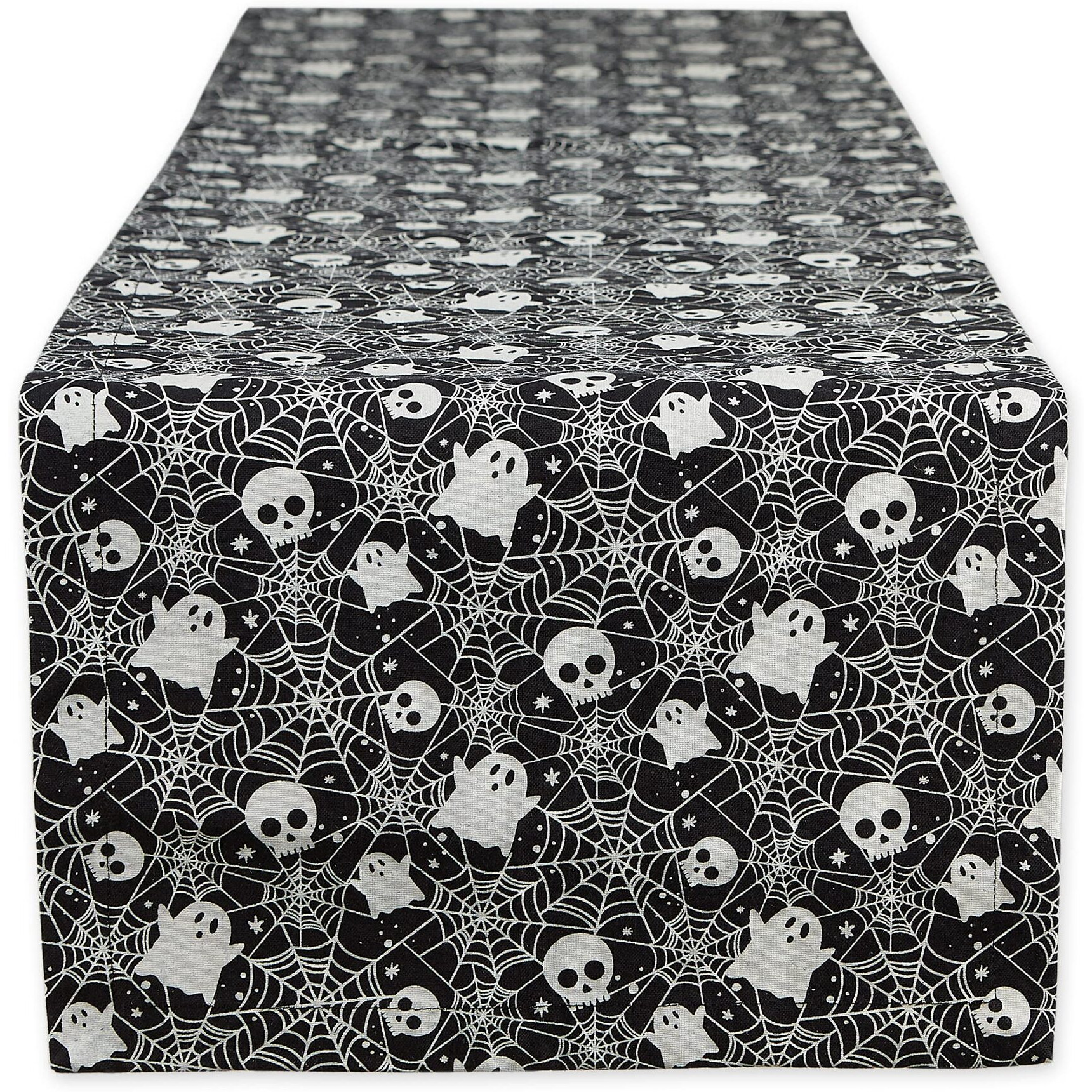 HAUNTED OBJECTS PRINTED TABLE RUNNER 14x72