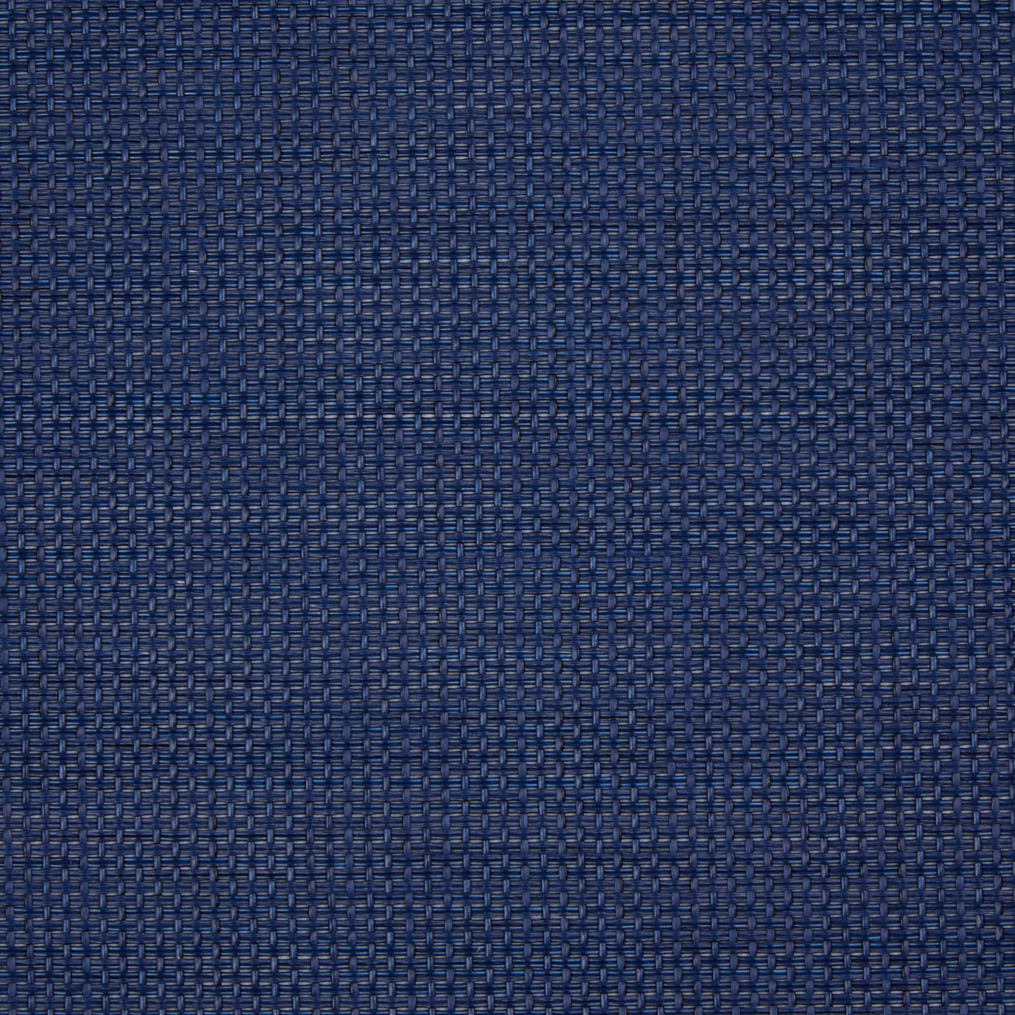 NAUTICAL BLUE SOLID ROUND TABLE PLACEMAT SET/6