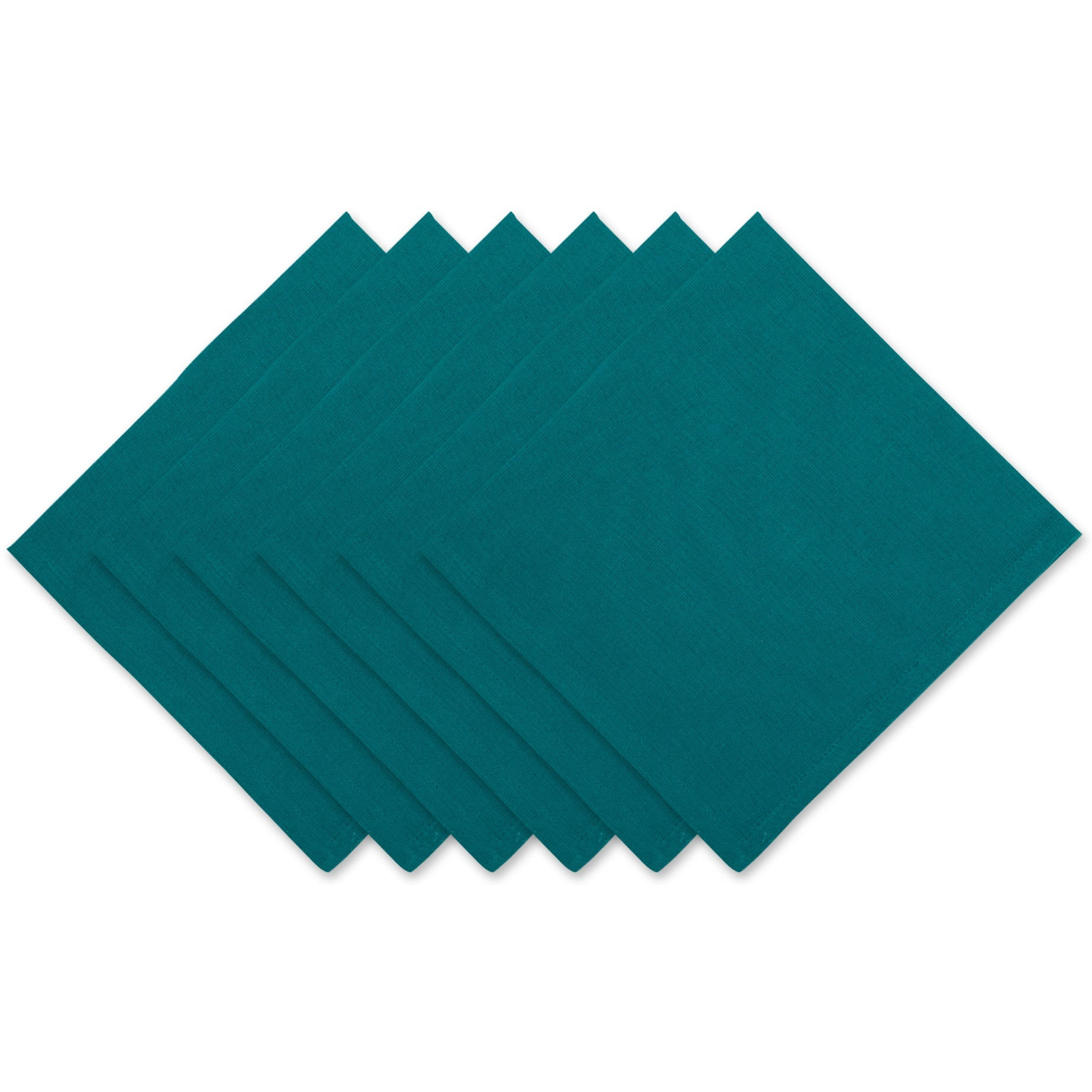 STORM BLUE SOLID NAPKIN SET/6