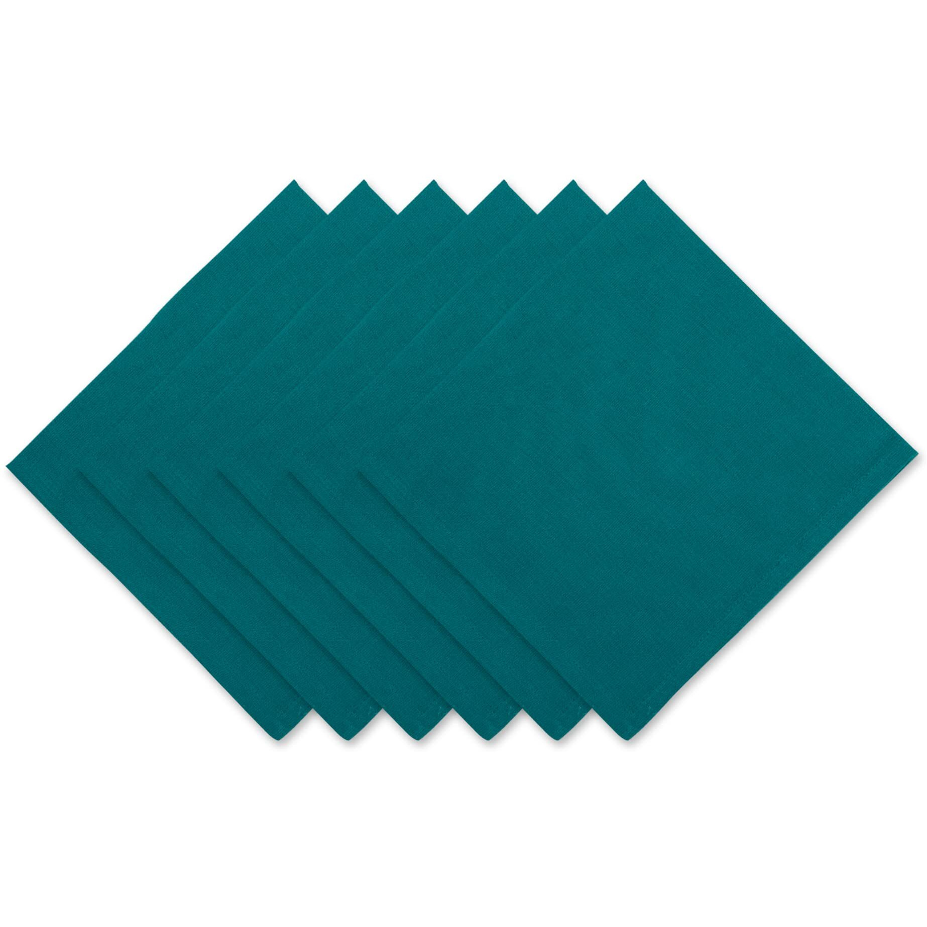 STORM BLUE SOLID NAPKIN SET/6