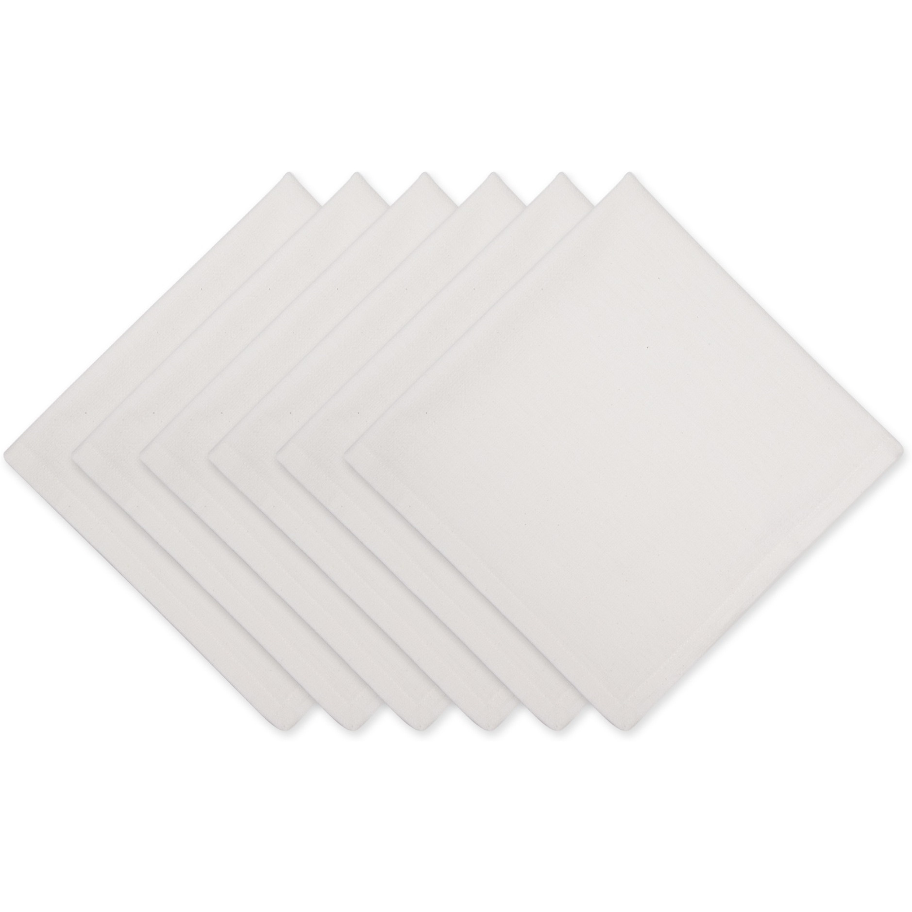 OFF-WHITE SOLID NAPKIN SET/6