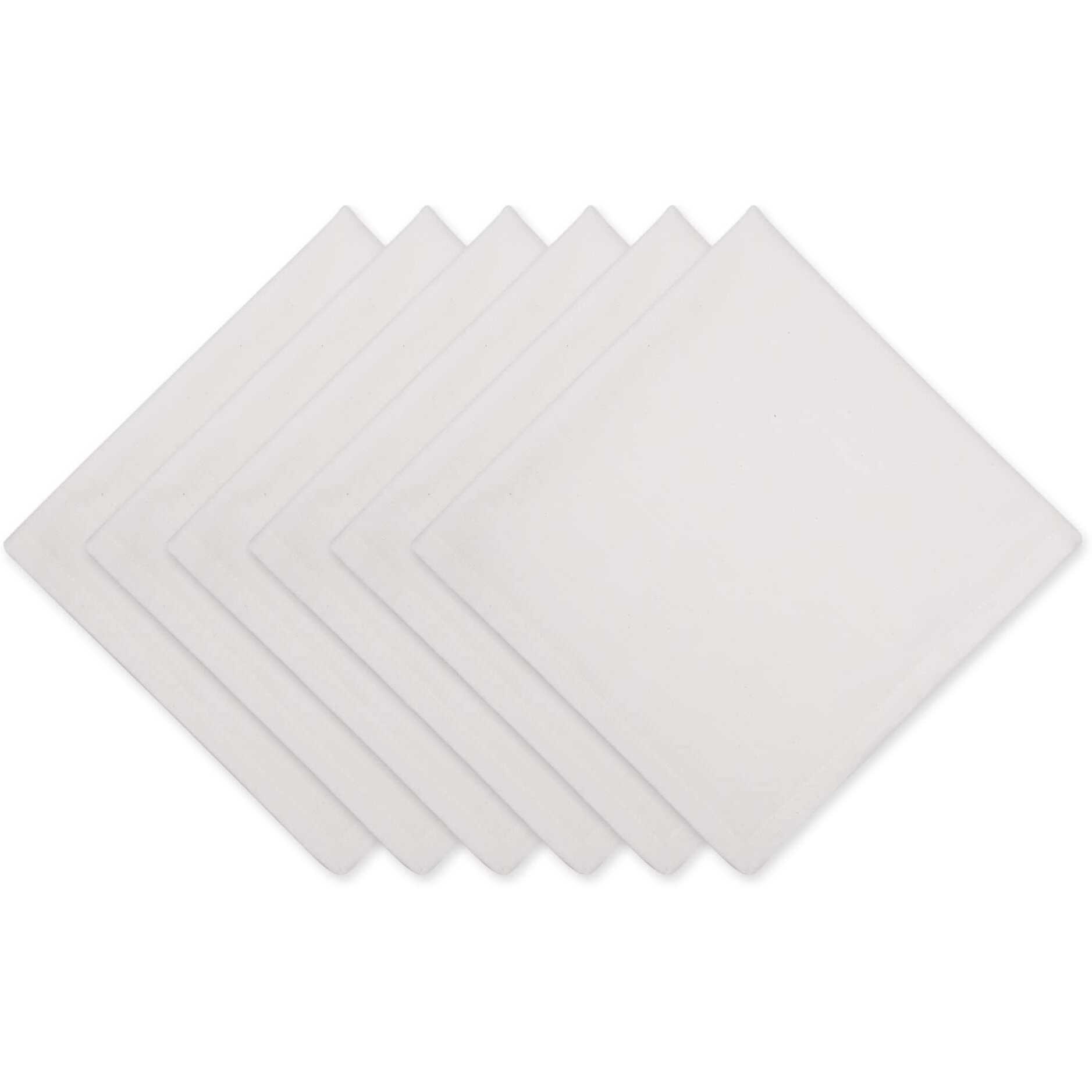 OFF-WHITE SOLID NAPKIN SET/6