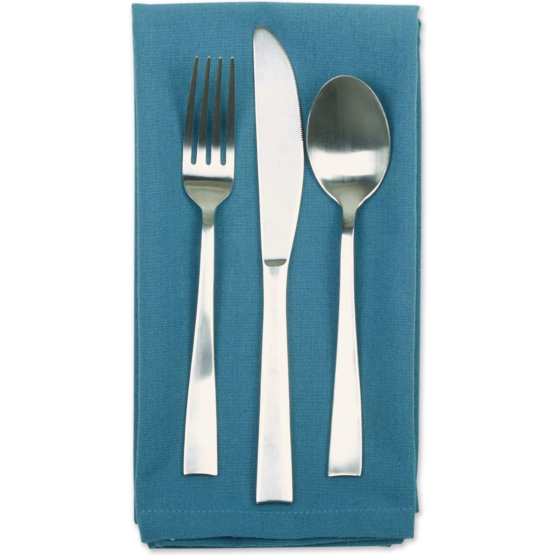 TEAL SOLID NAPKIN SET/6