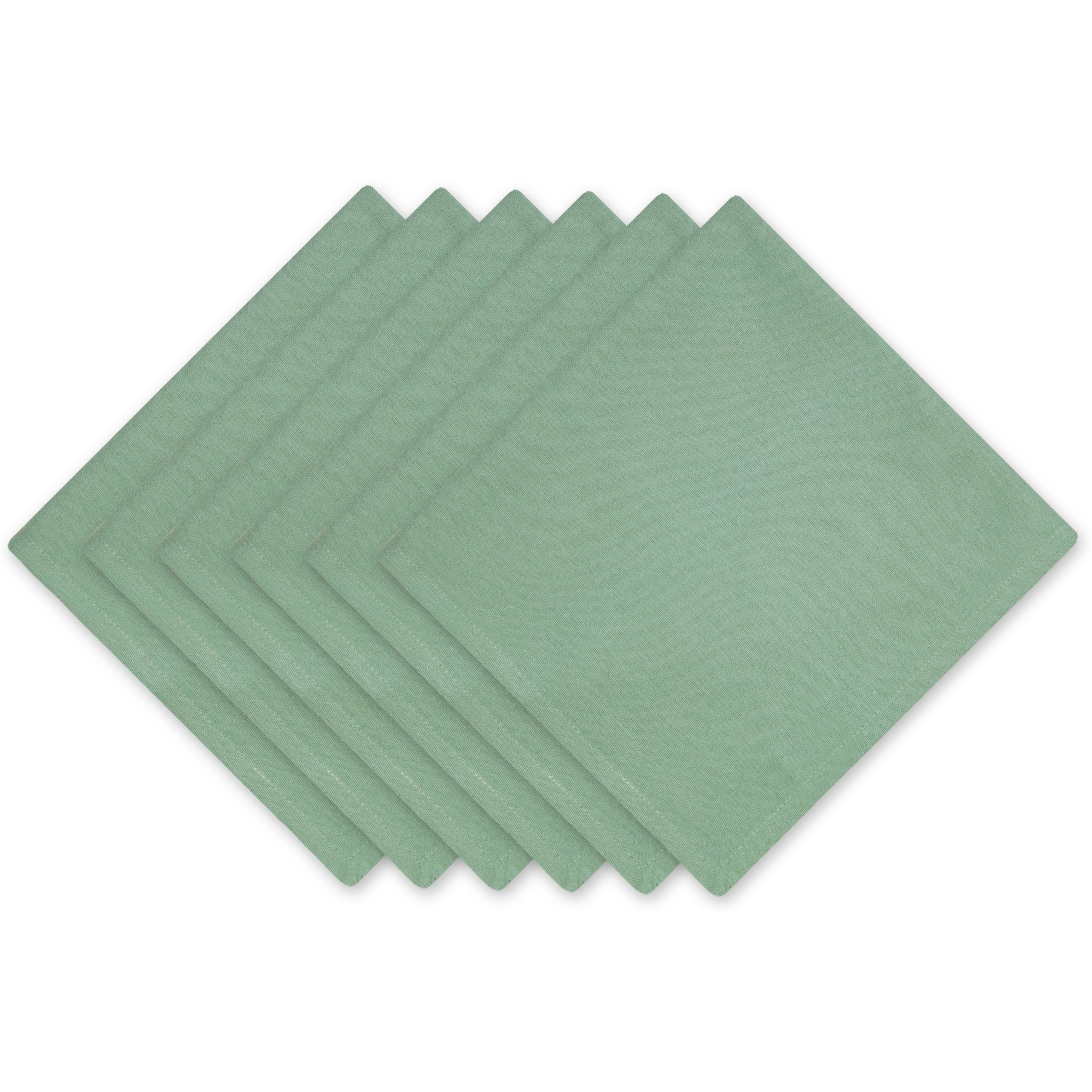 JADEITE SOLID NAPKIN SET/6