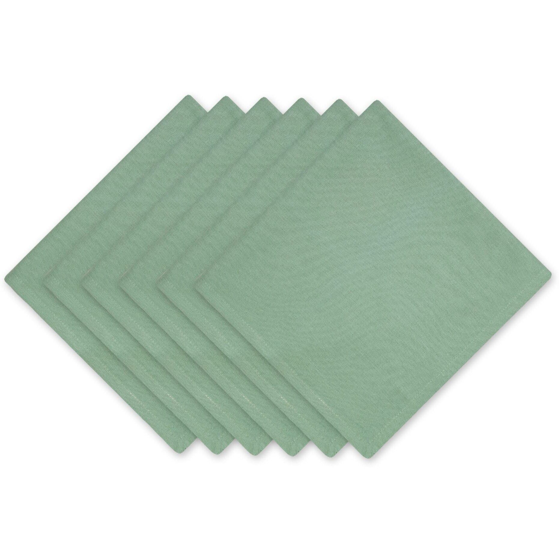 JADEITE SOLID NAPKIN SET/6