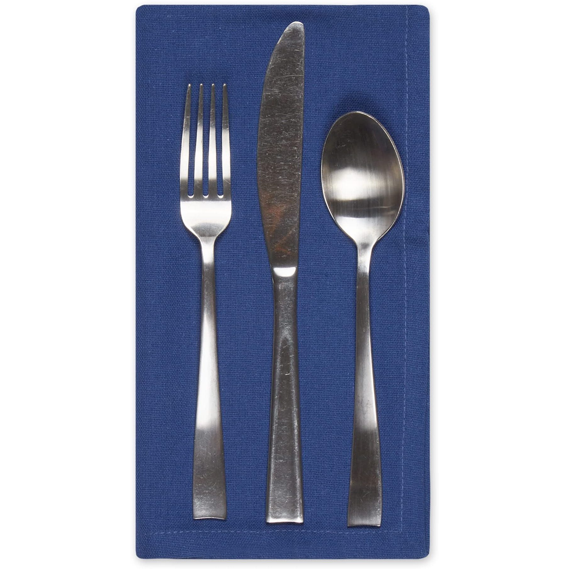 NAVY SOLID NAPKIN SET/6