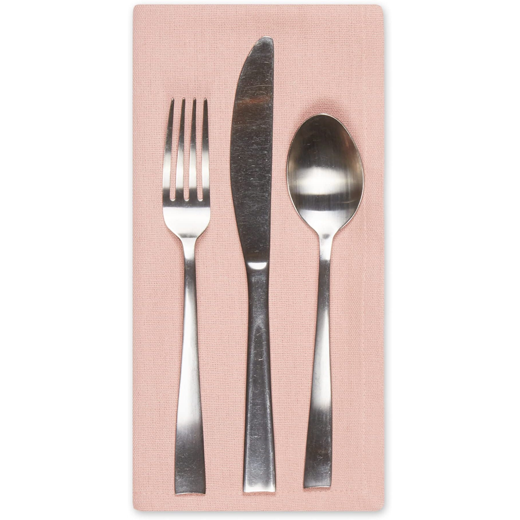 PALE MAUVE SOLID NAPKIN SET/6