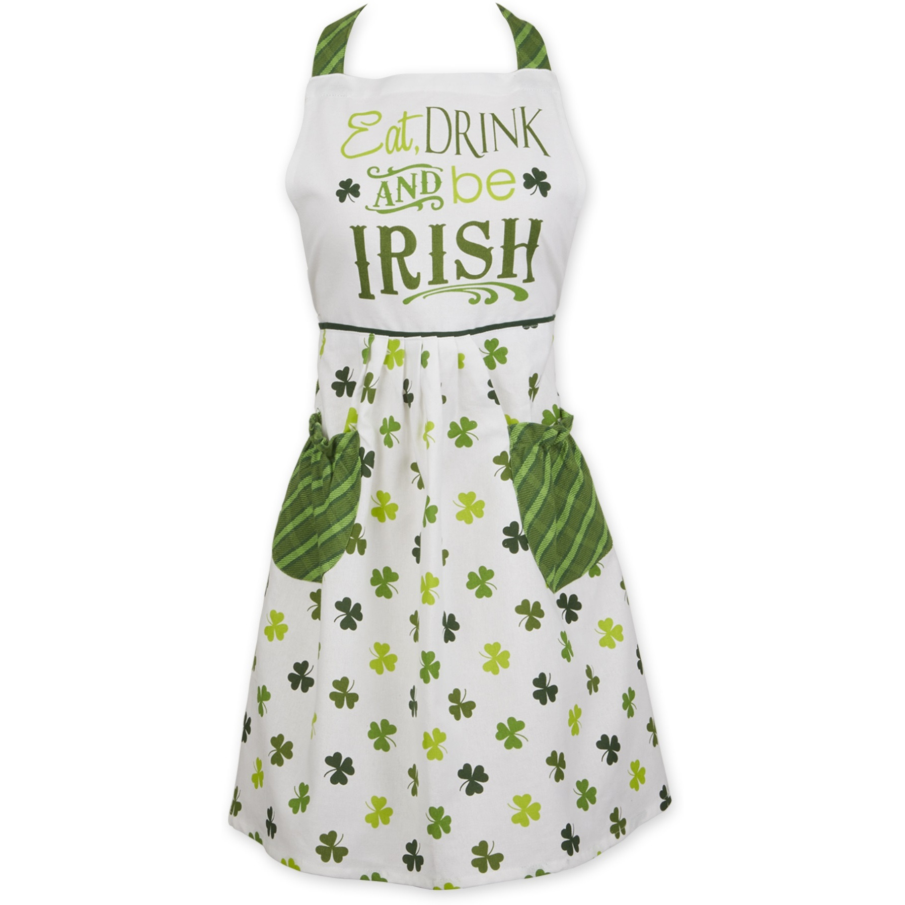 EAT DRINK AND BE IRISH SKIRT APRON