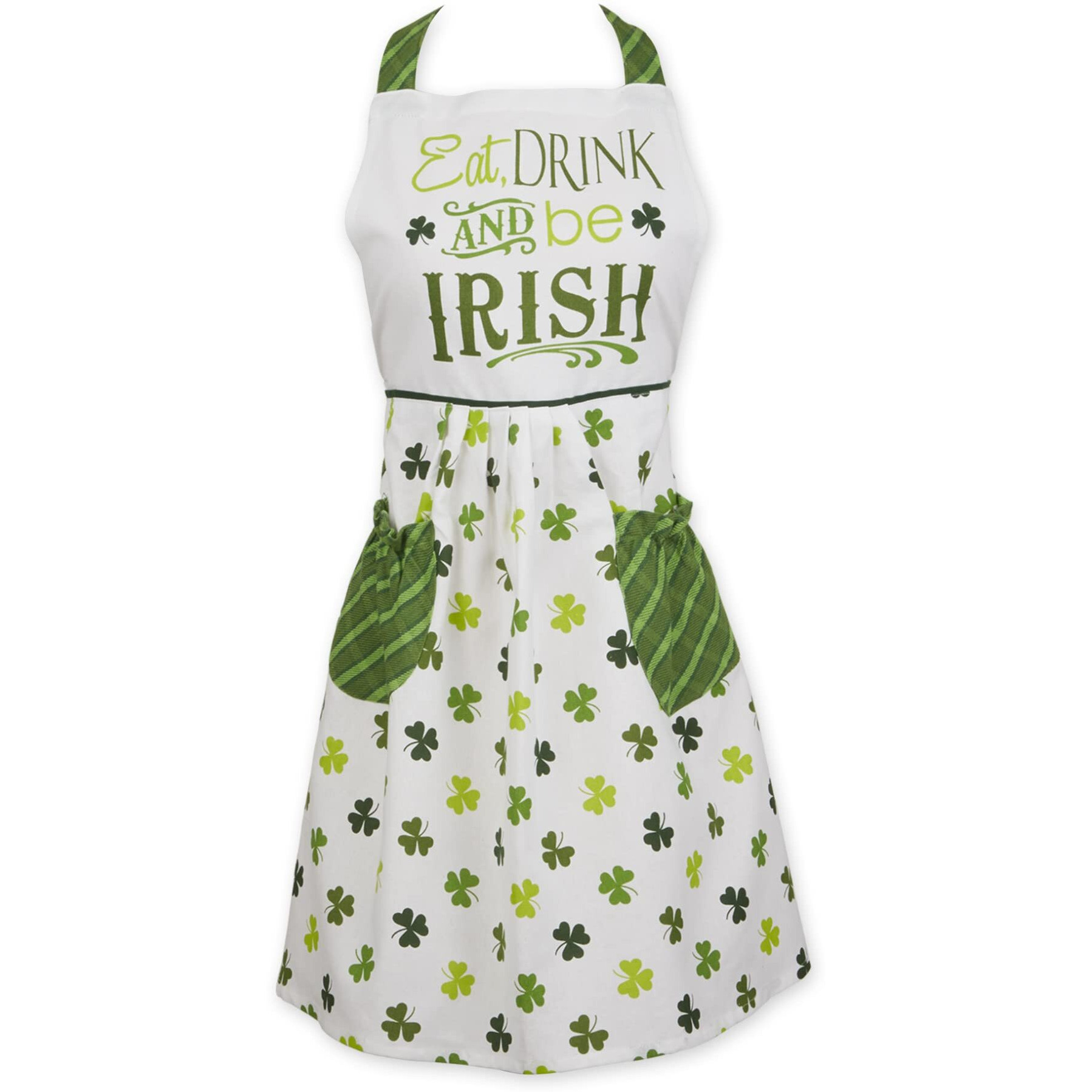 EAT DRINK AND BE IRISH SKIRT APRON