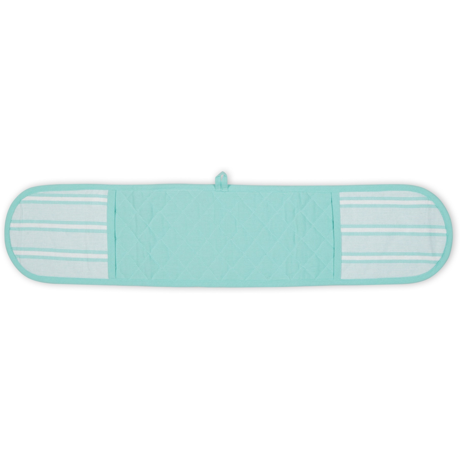 AQUA CHEF STRIPE DOUBLE OVEN MITT