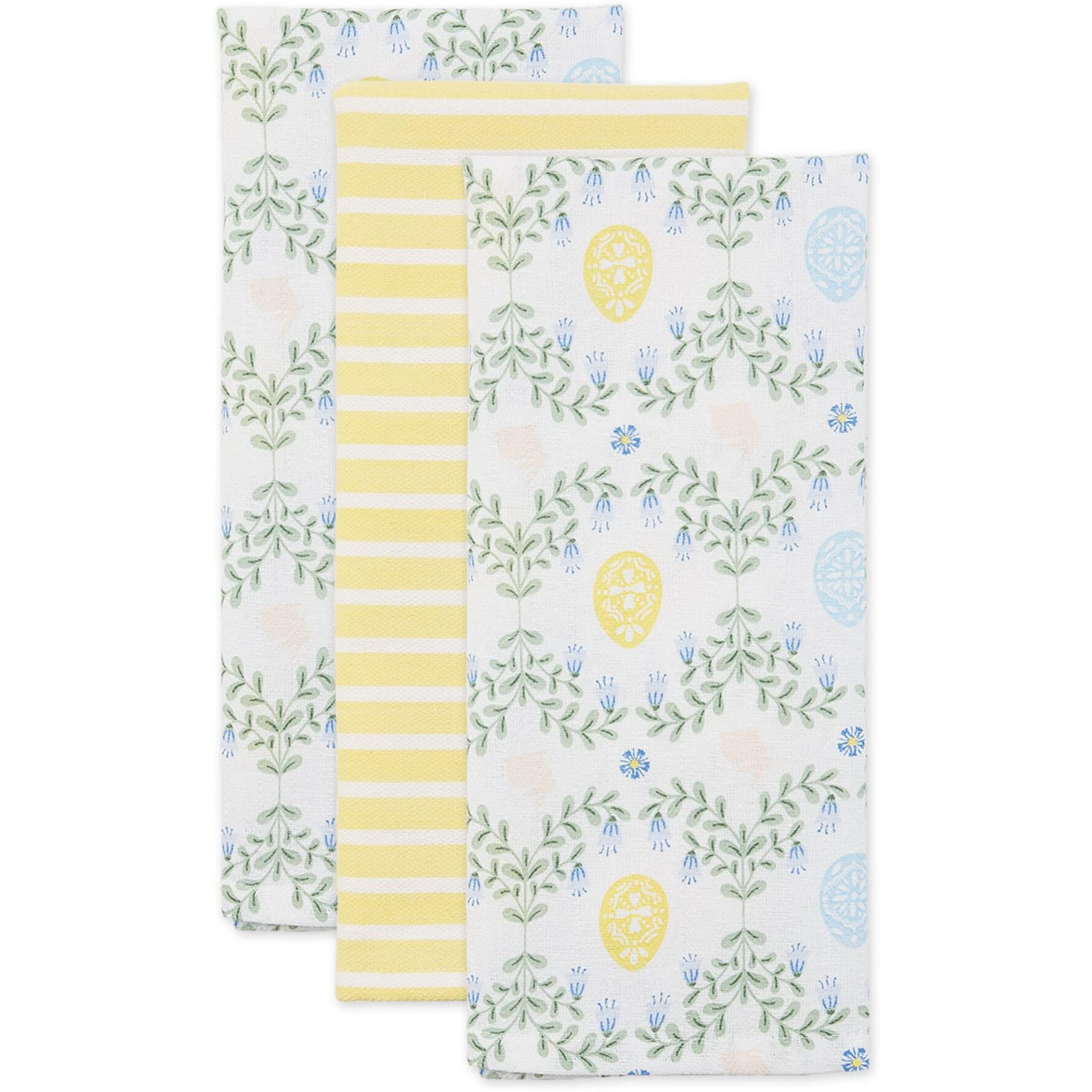ASST SWEET EASTER DISHTOWEL SET/3