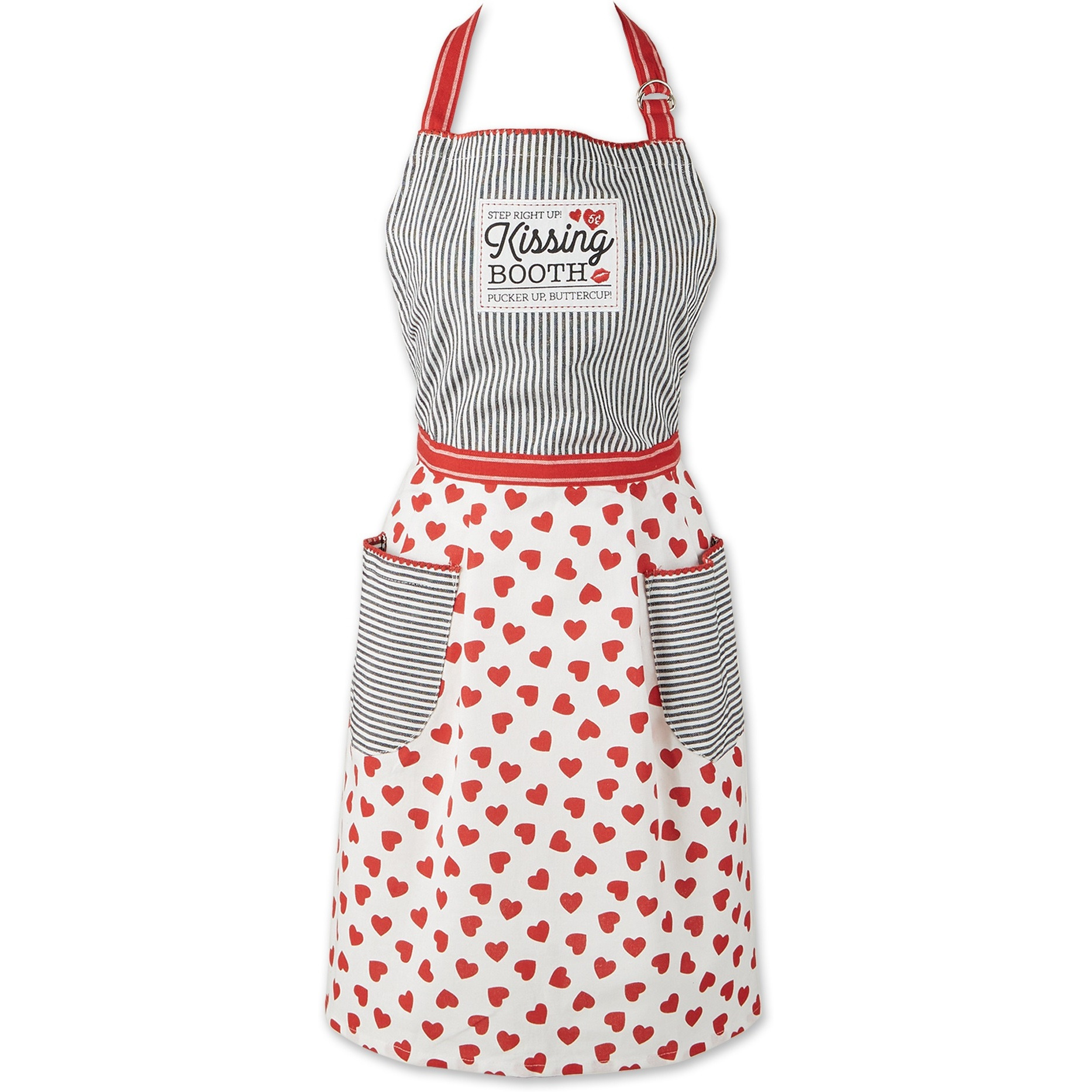 KISSING BOOTH EMBELLISHED SKIRT APRON