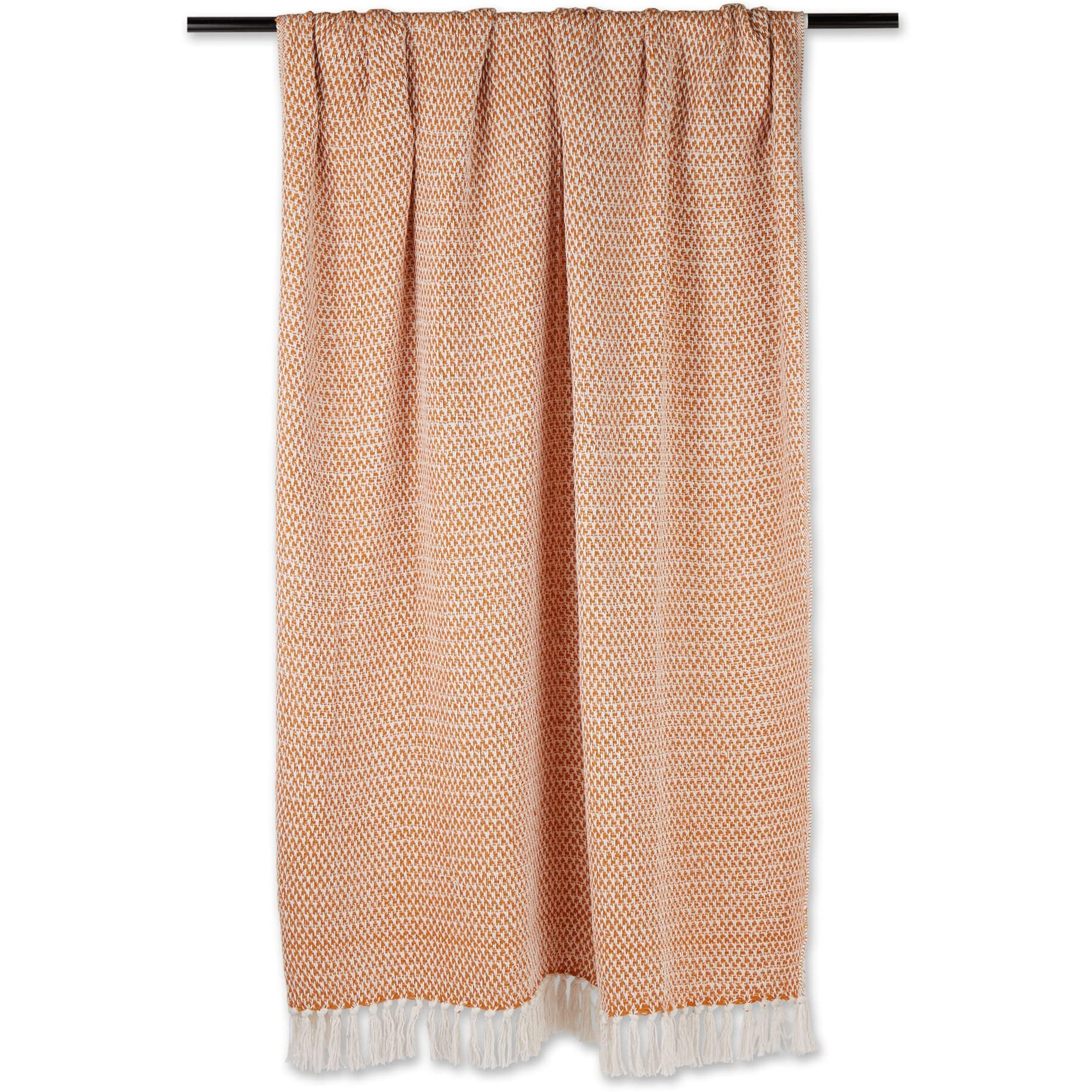 PUMPKIN SPICE WOVEN THROW