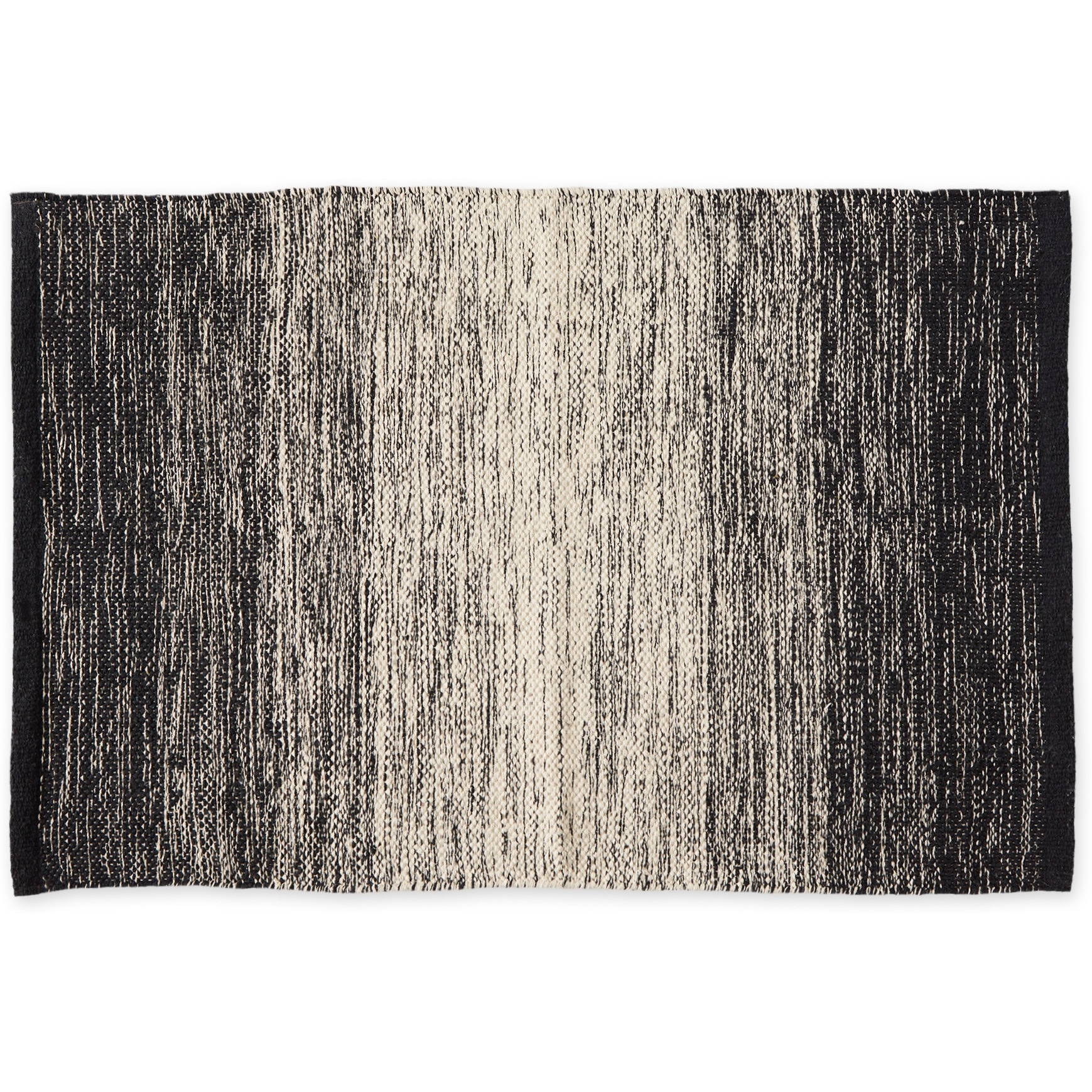 KRISTIN OMBRE STRIPE RUG - BLACK - 2 X 3 FT