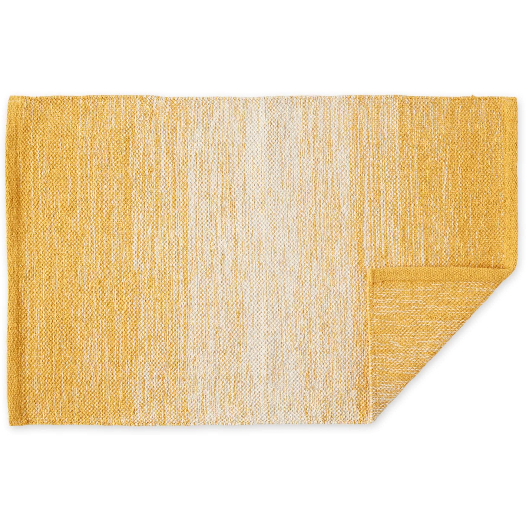 KRISTIN OMBRE STRIPE RUG - HONEY GOLD - 2 X 3 FT