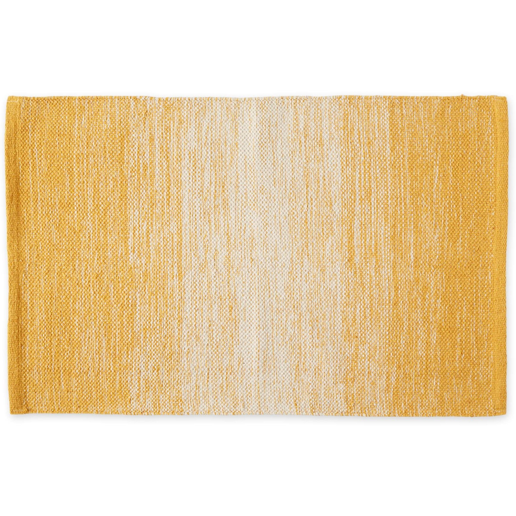 KRISTIN OMBRE STRIPE RUG - HONEY GOLD - 2 X 3 FT