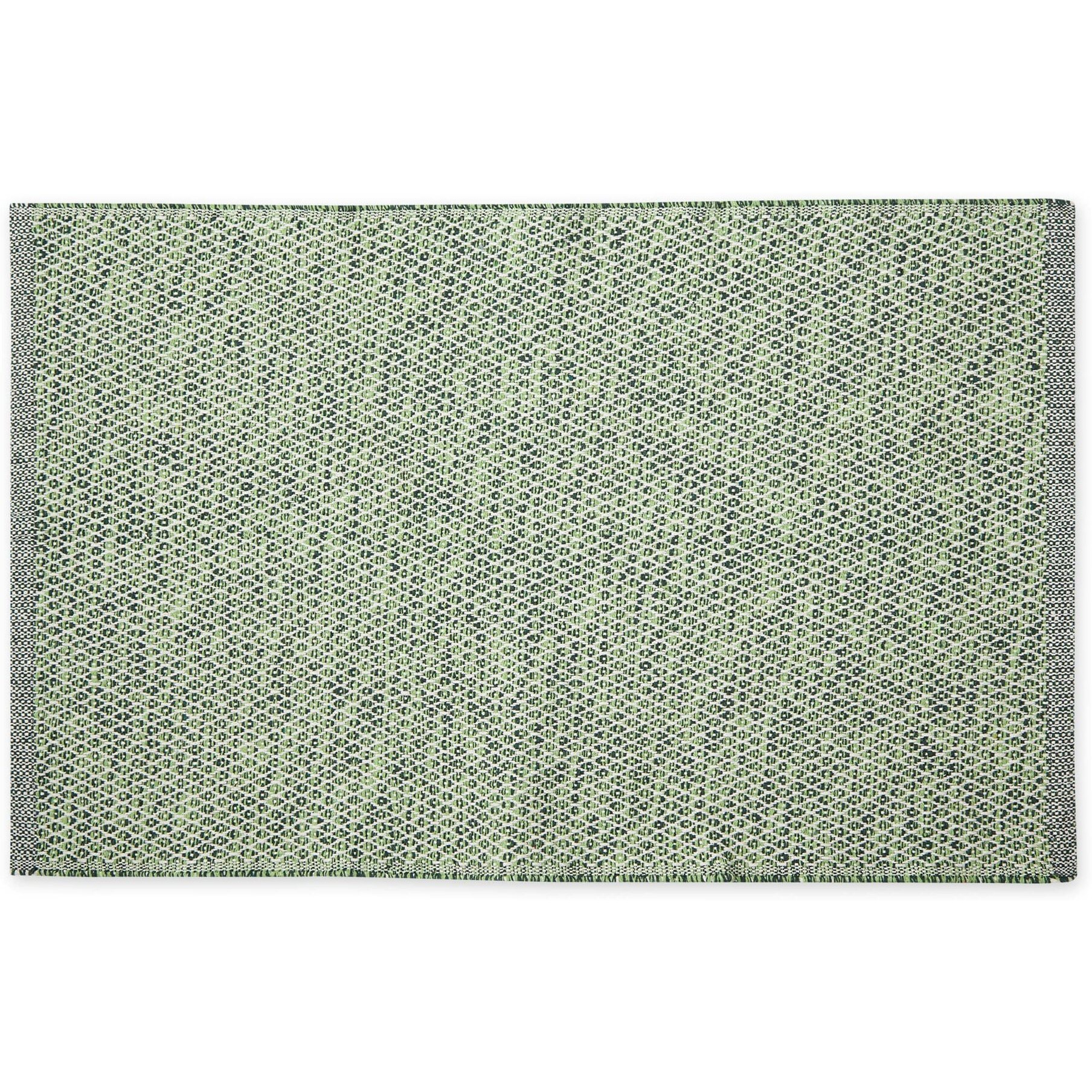 MINIATURE DIAMONDS - HUNTER GREEN - 2 X 3 FT