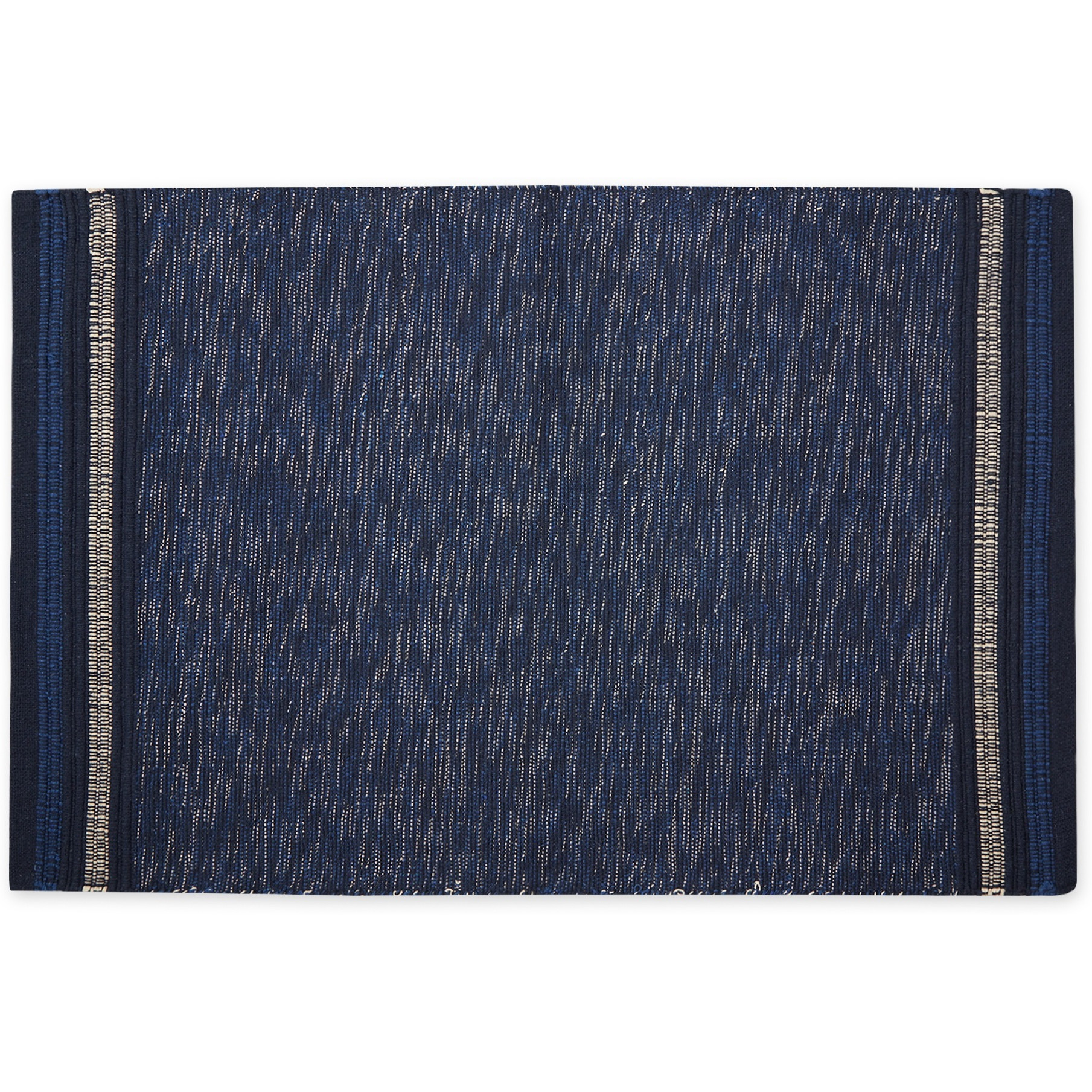 MODERN EDGE STRIPE - NAUTICAL BLUE - 2 X 3 FT