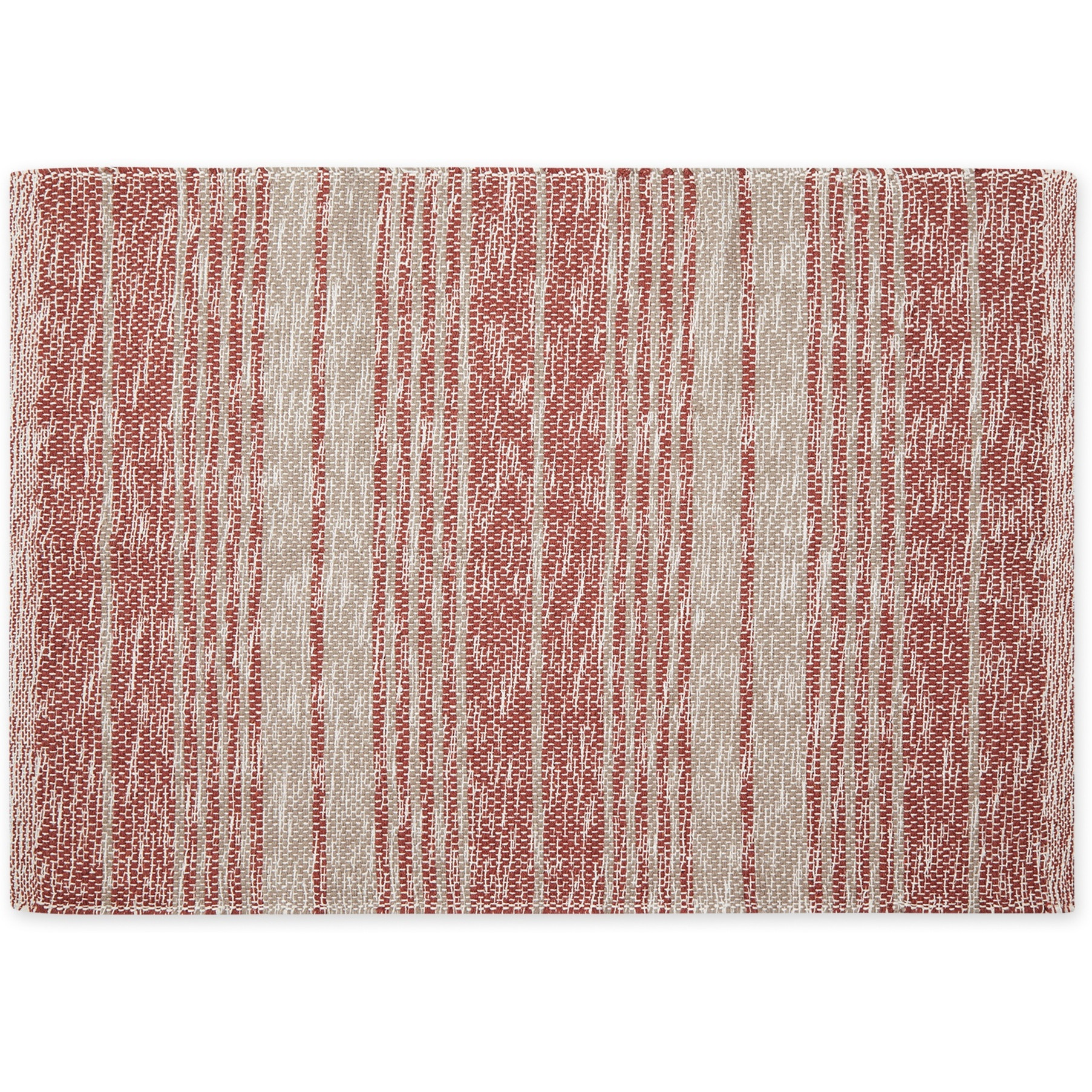 RUSTIC STRIPE - CINNAMON - 2 X 3 FT