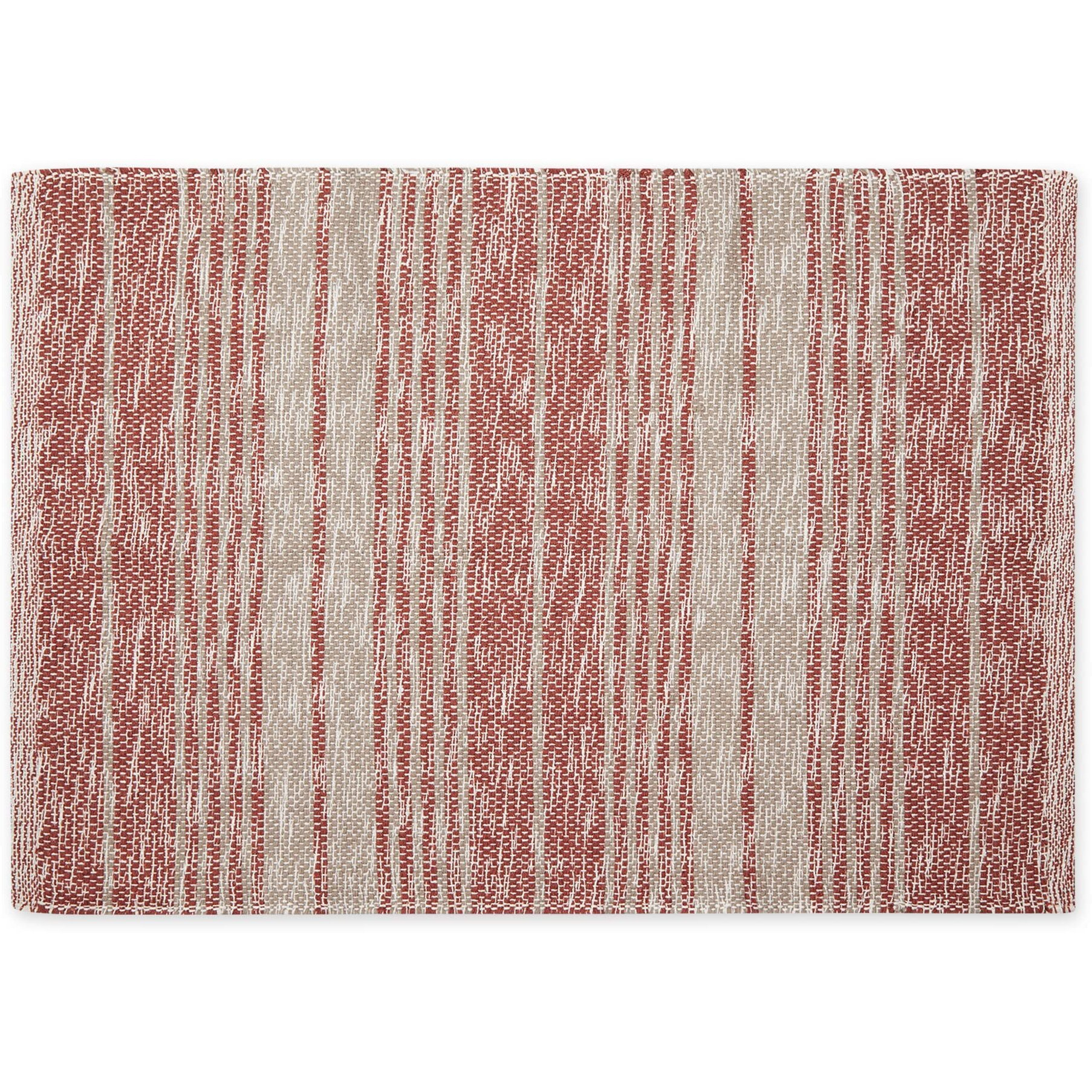 RUSTIC STRIPE - CINNAMON - 2 X 3 FT
