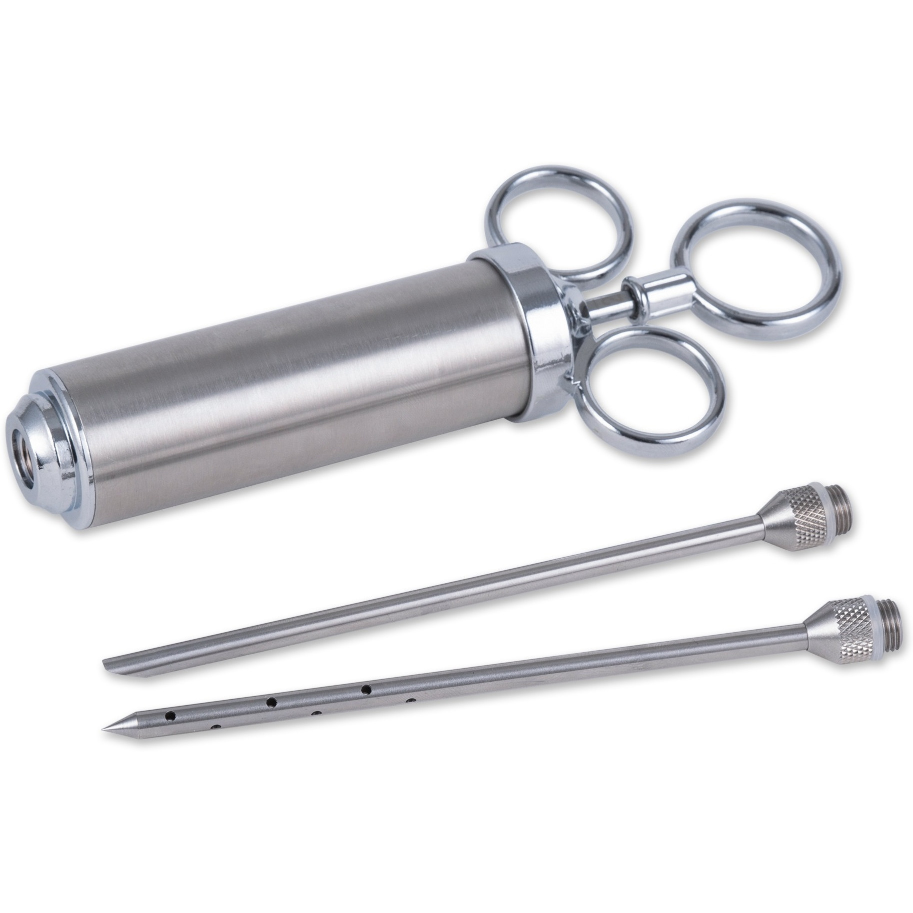 ENDURANCE STAINLESS STEEL MARINADE INJECTOR W/ 2 TIPS
