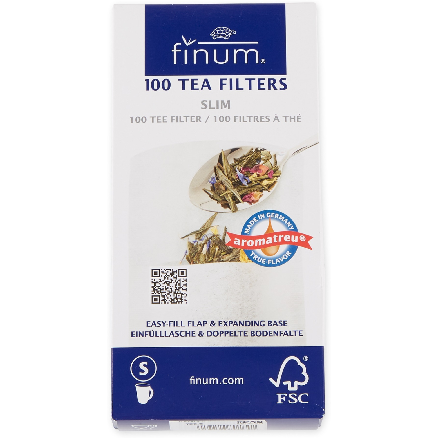 FINUM FLIP TEALIFTERS FOR CUPS - 100CT