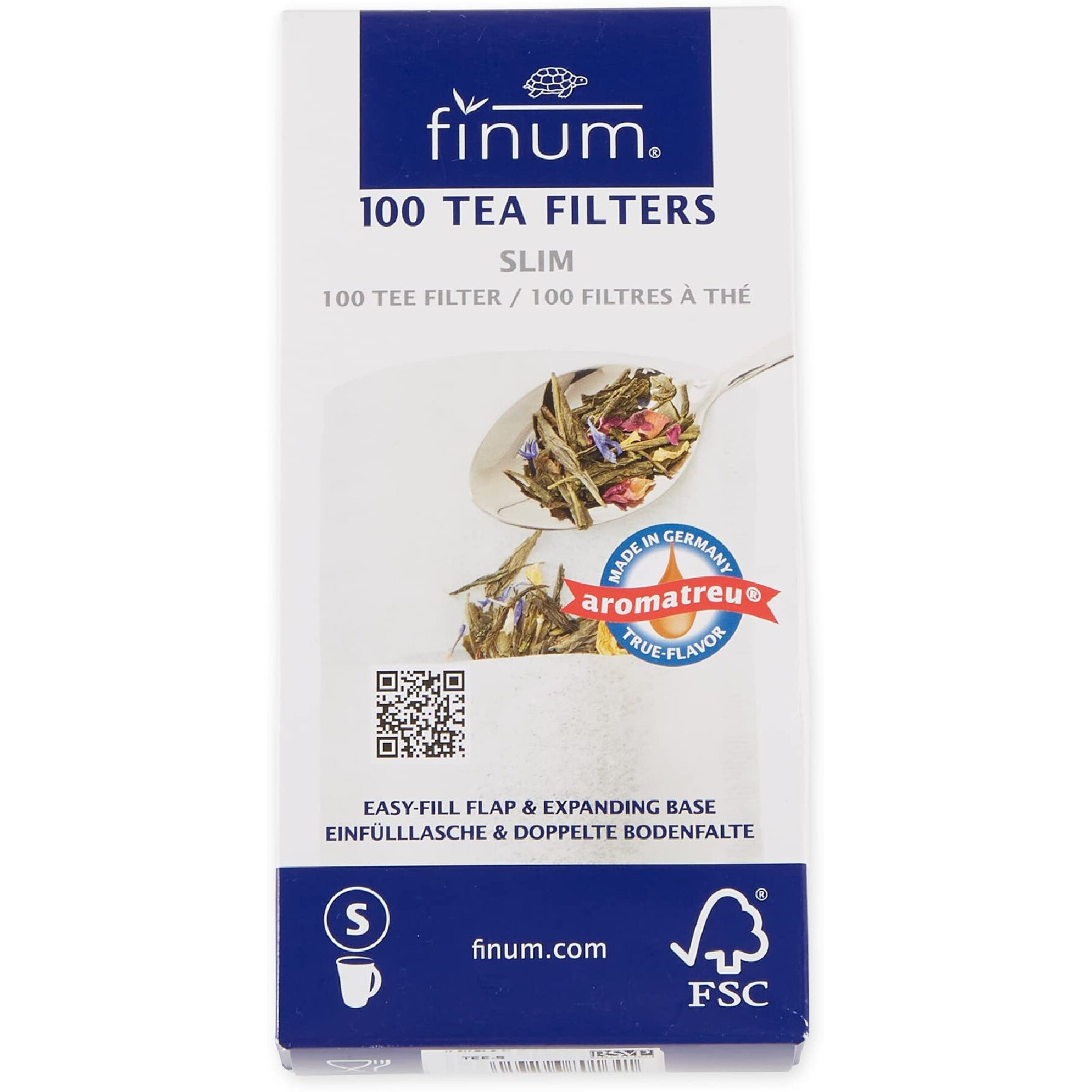 FINUM FLIP TEALIFTERS FOR CUPS - 100CT