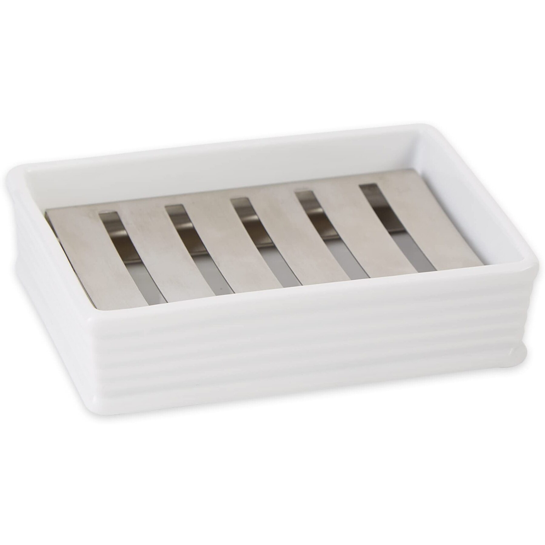 STONEWARE SOAP DISH