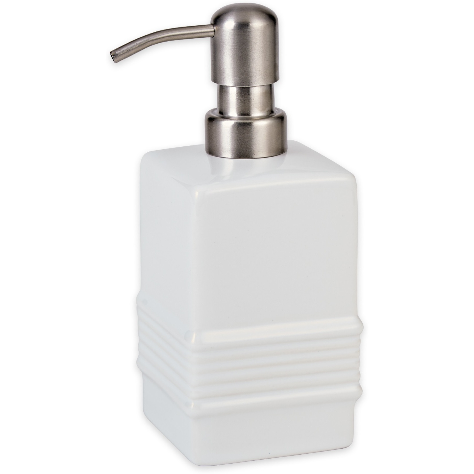 STONEWARE SOAP PUMP